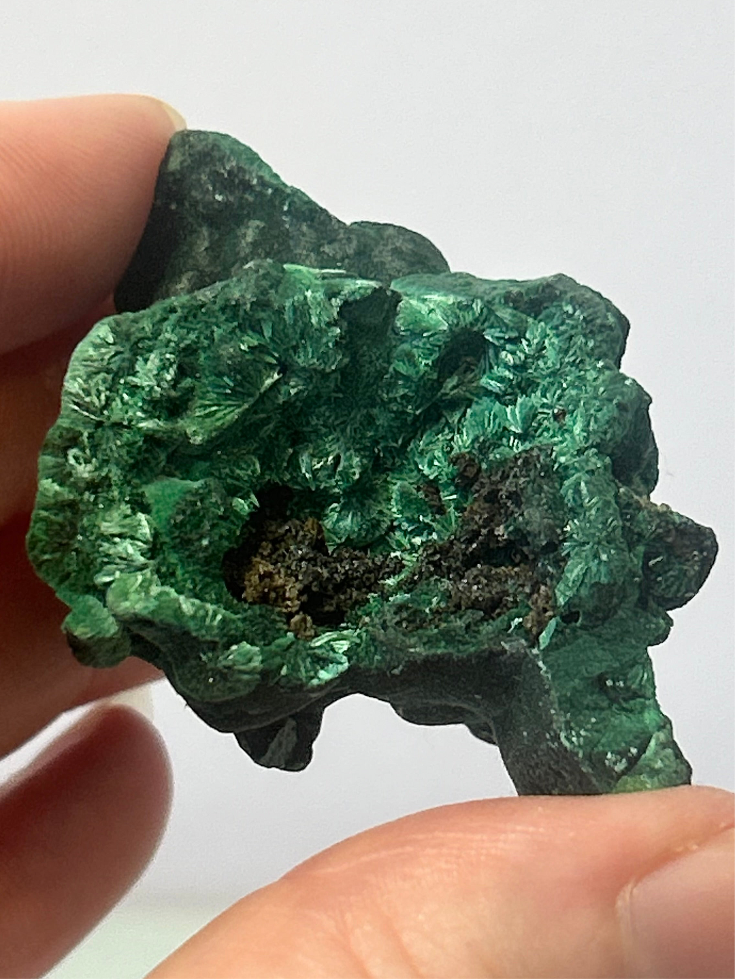Velvet Malachite Specimen