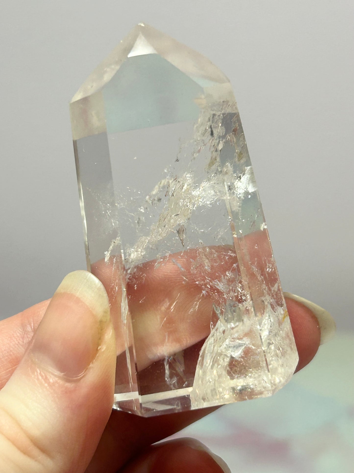 Clear Quartz Tower A