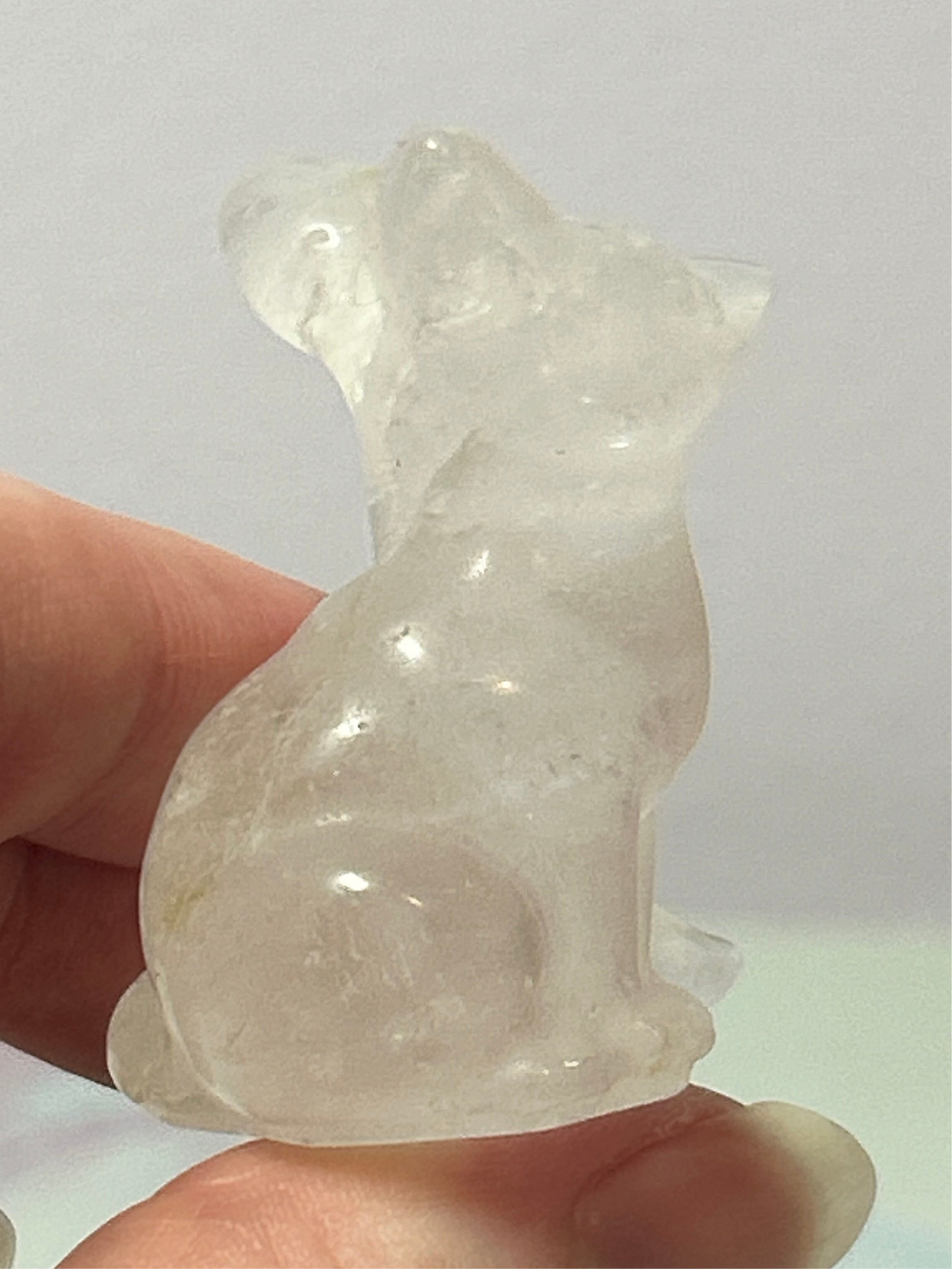 Clear Quartz Fox