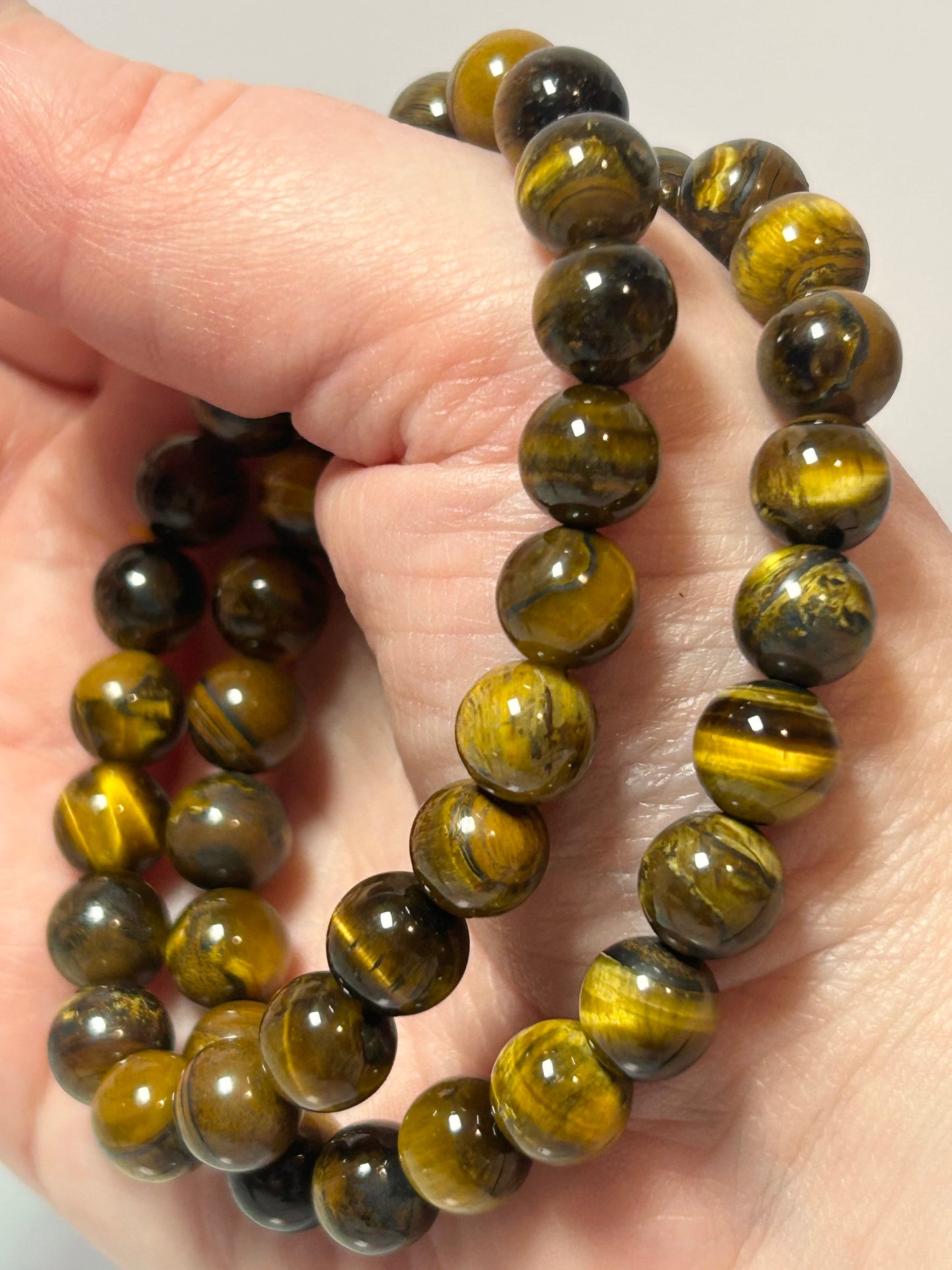 Tigers Eye Bracelet 8mm