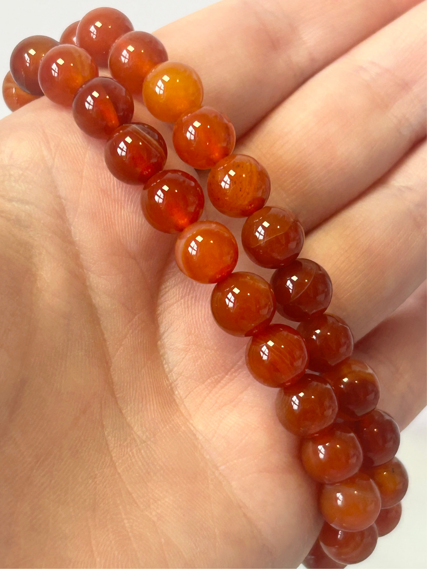 Carnelian Bracelet 8mm