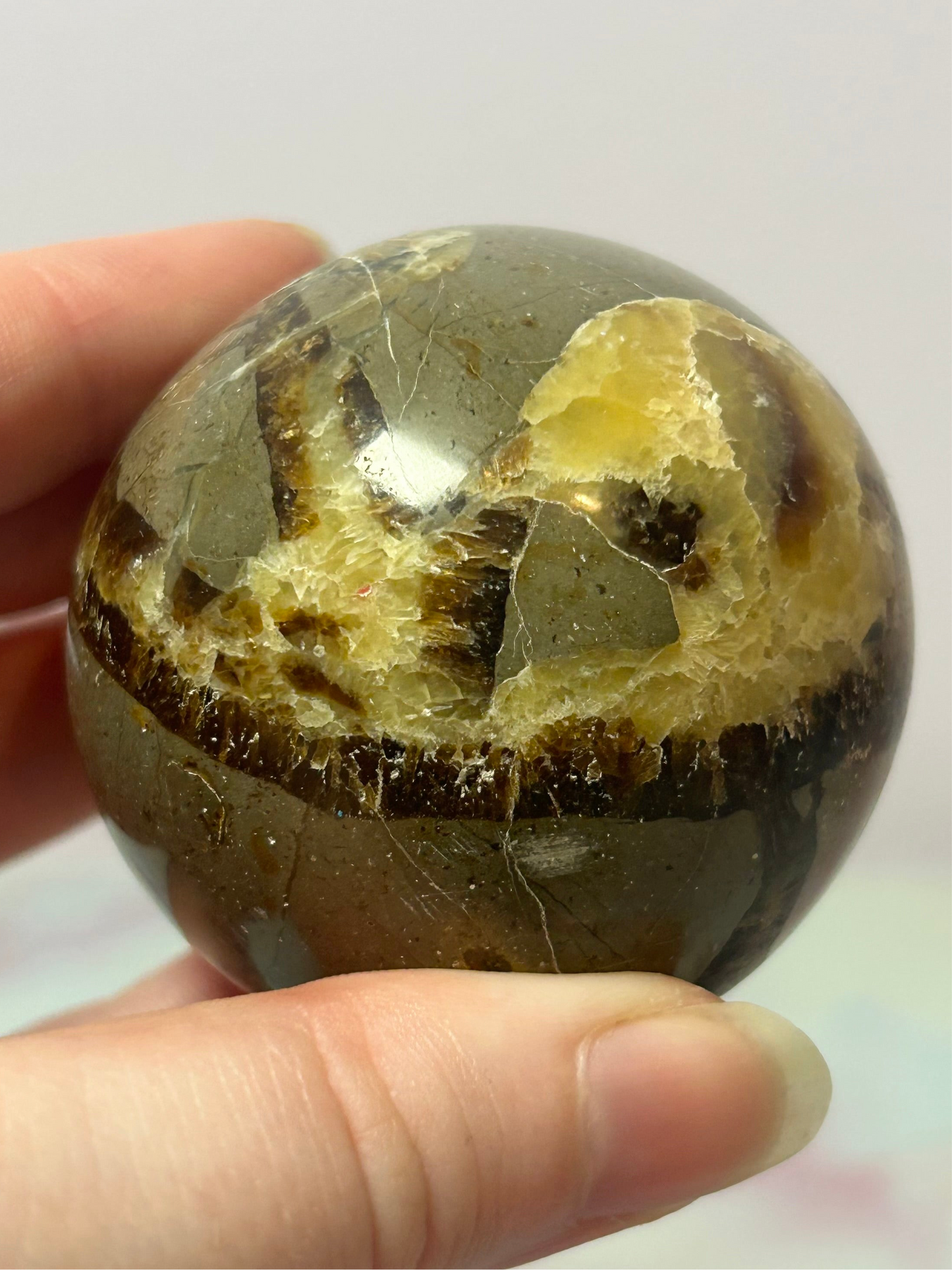 Septarian Sphere