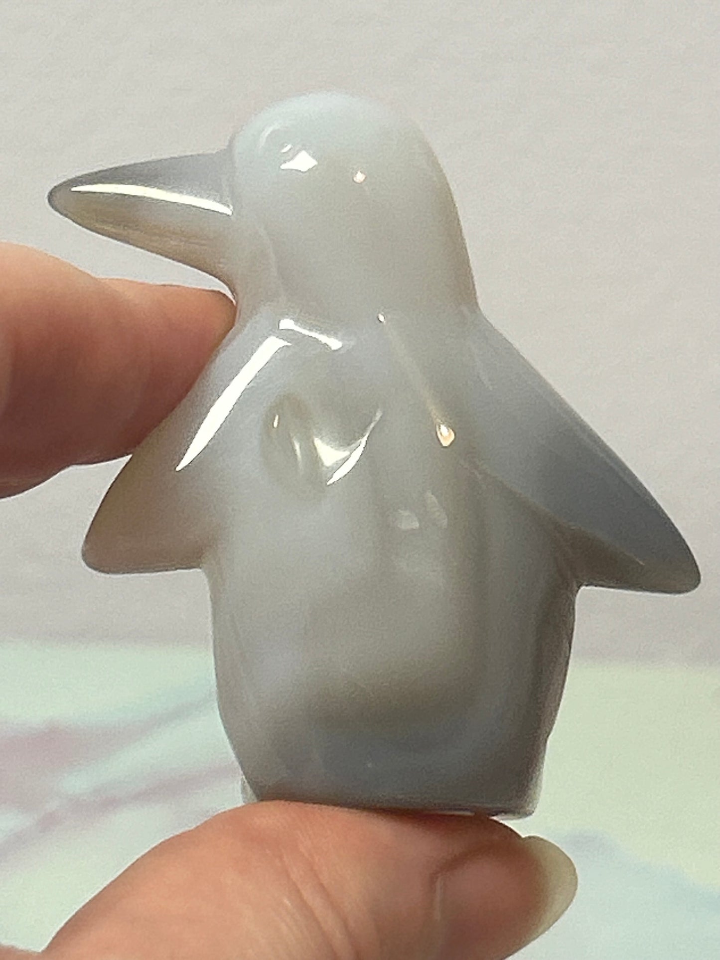 Druzy Agate Penguin A