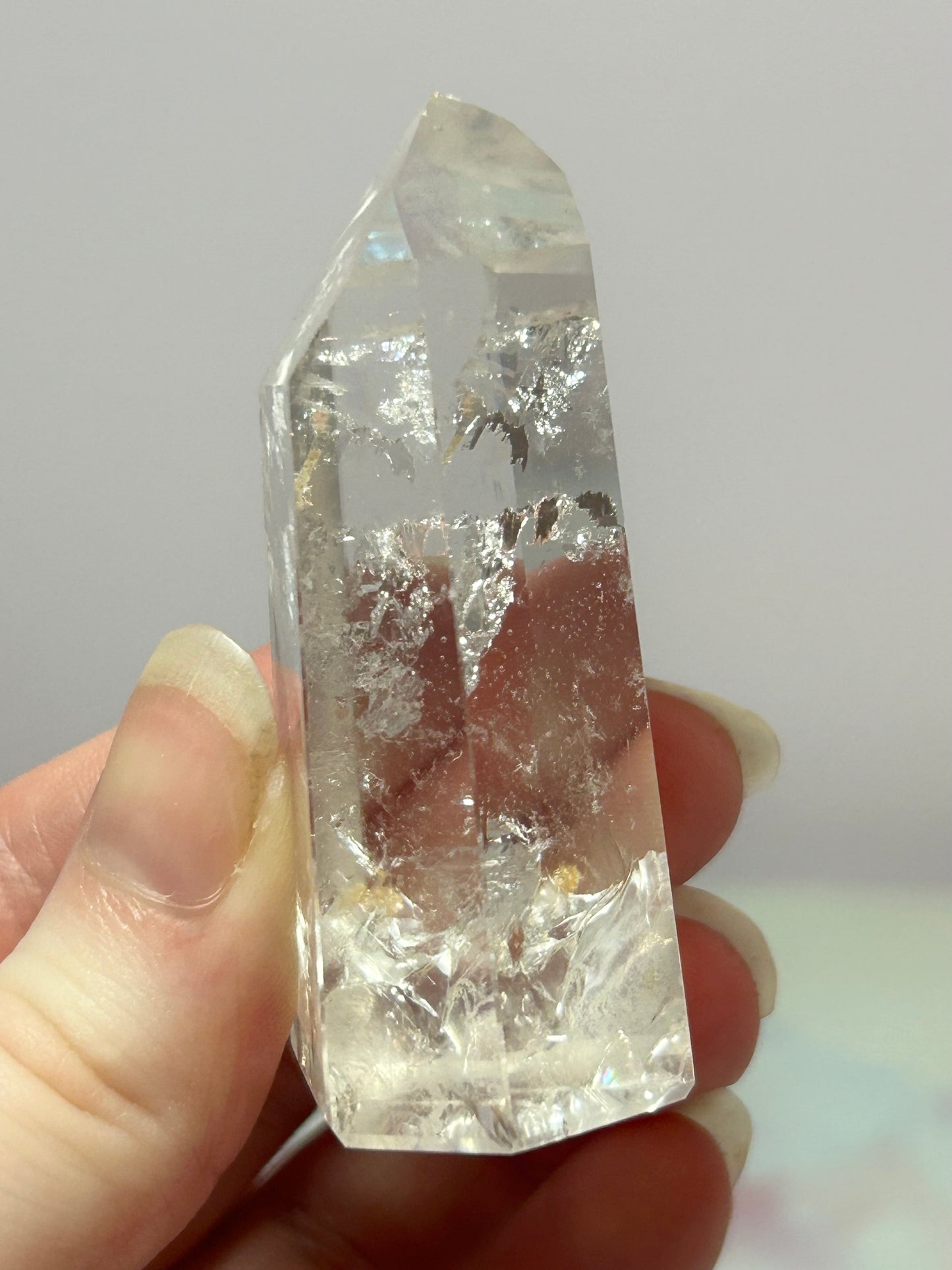 Clear Quartz Tower A