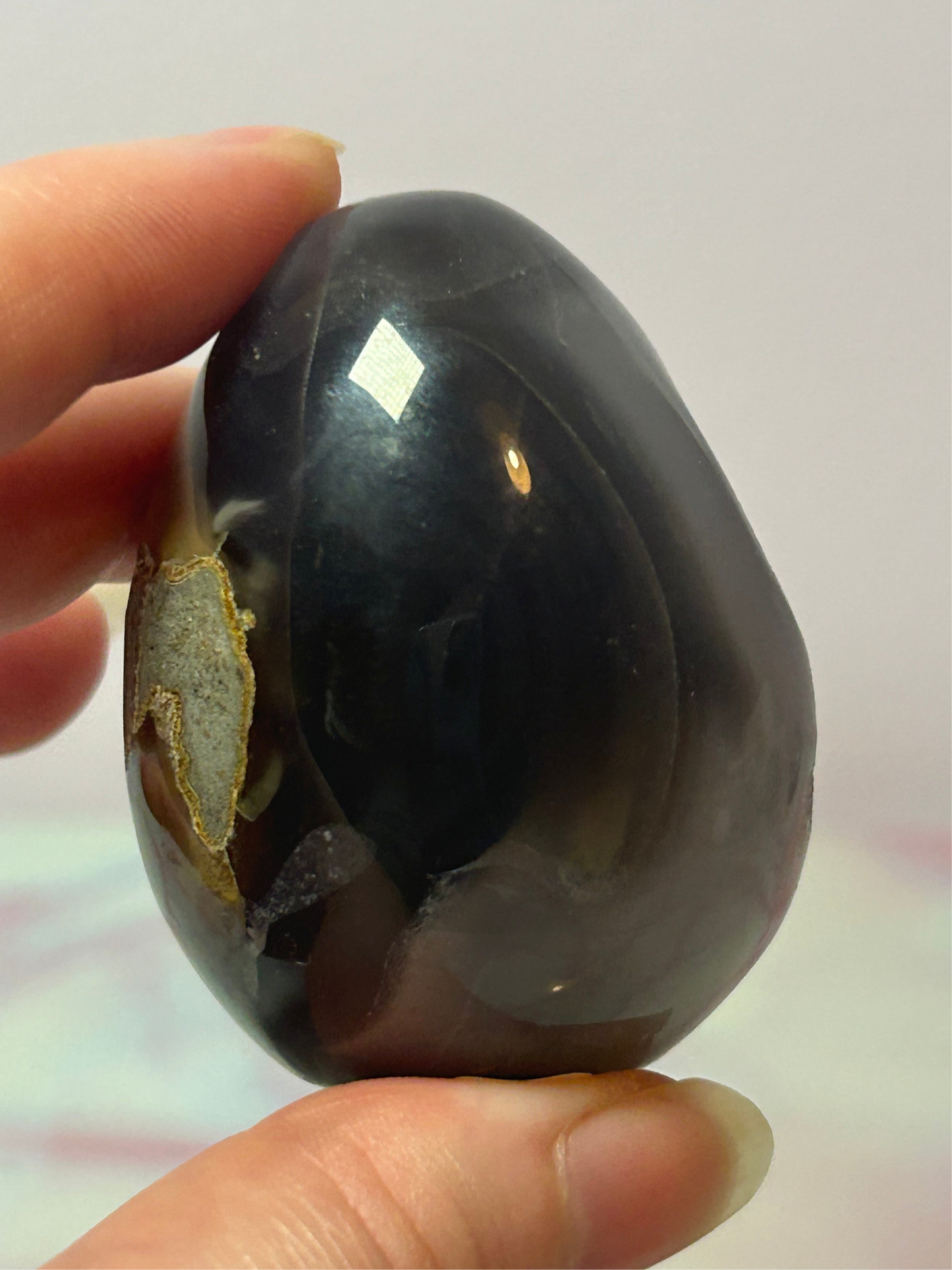 Druzy Agate Egg B