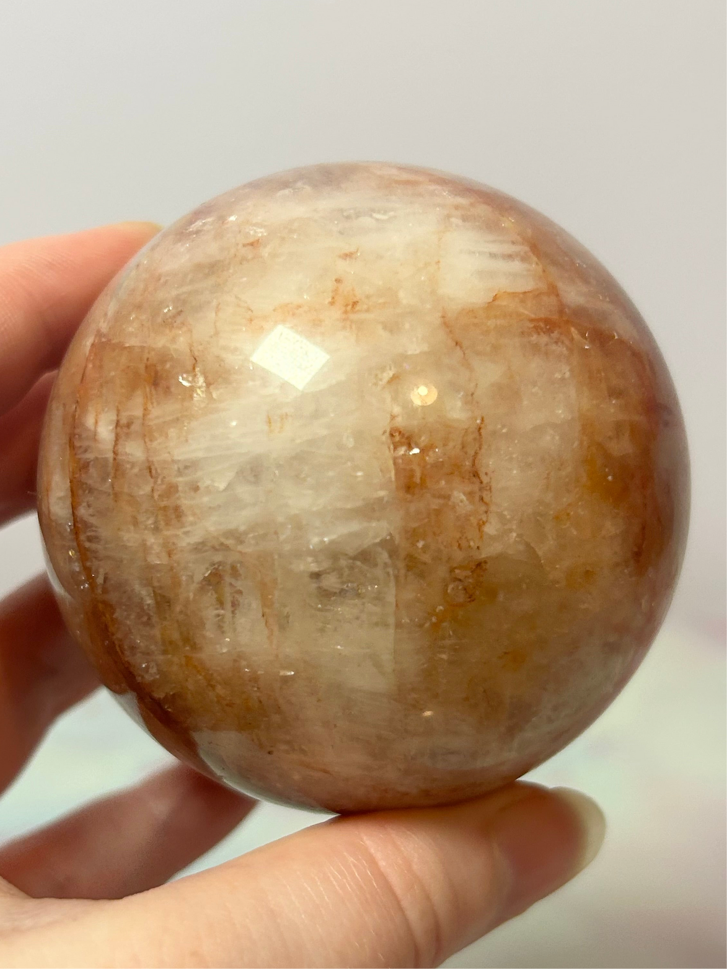 Fire Quartz Sphere B