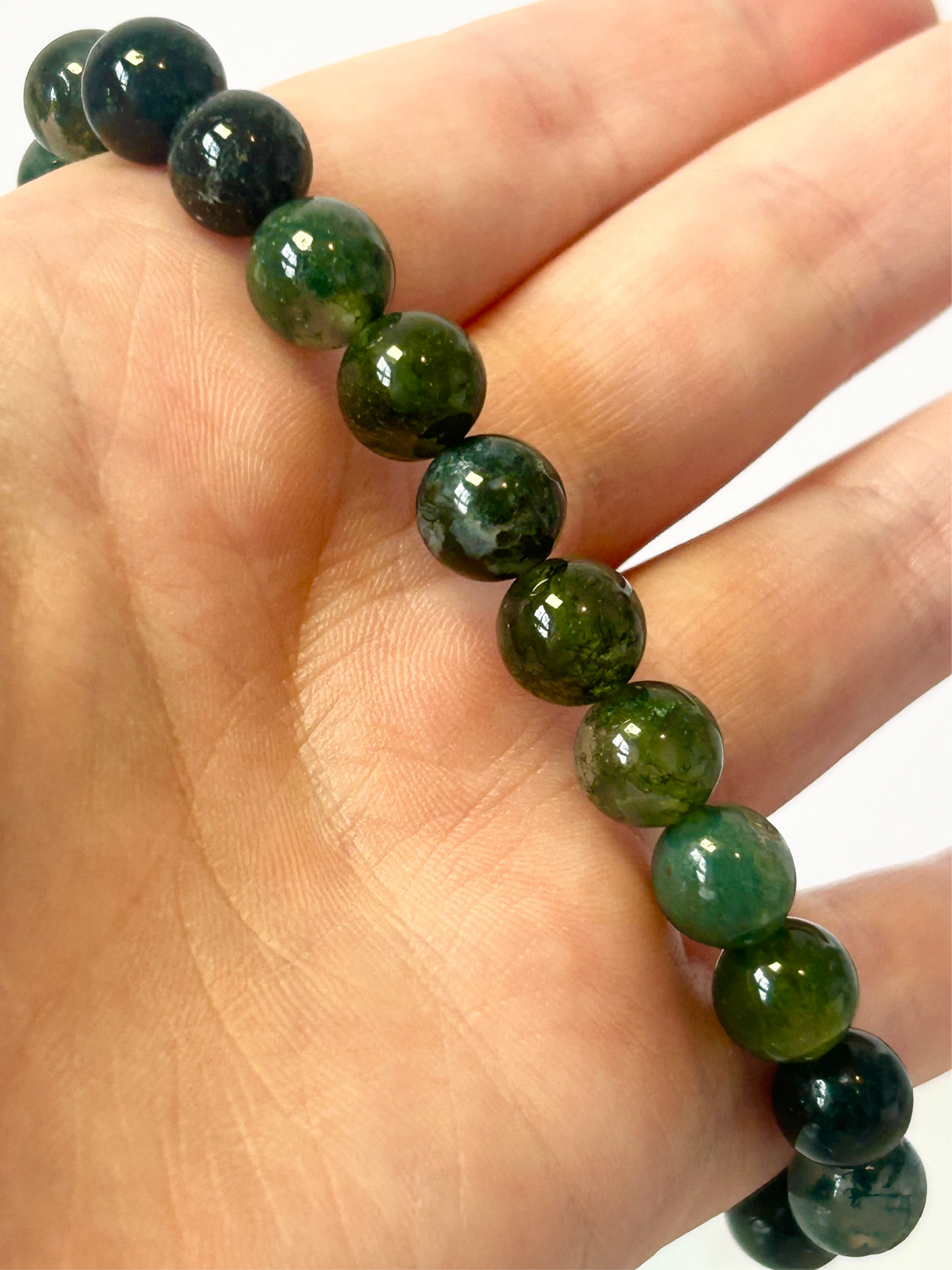 Moss Agate Bracelet