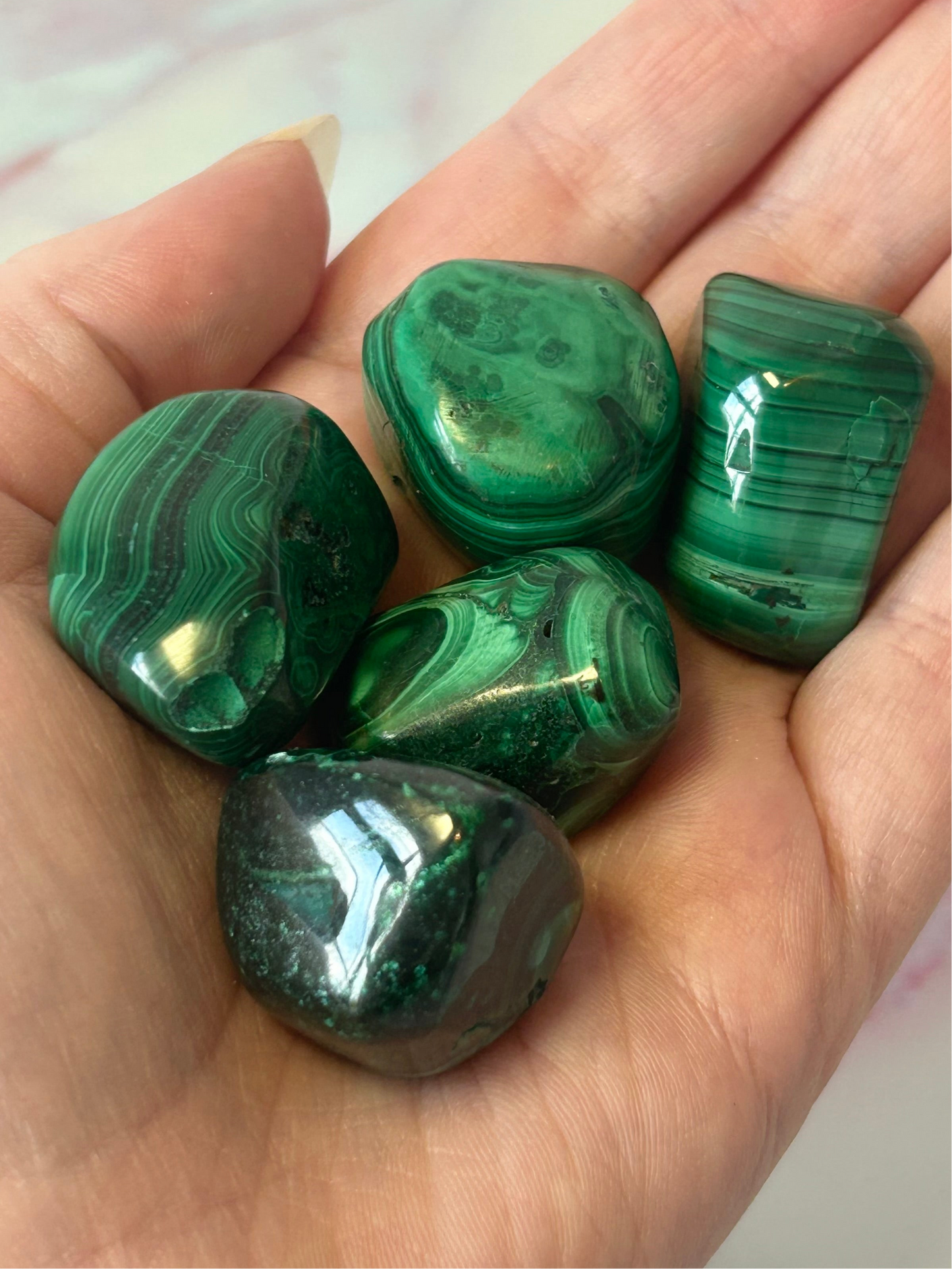 Malachite Tumbles