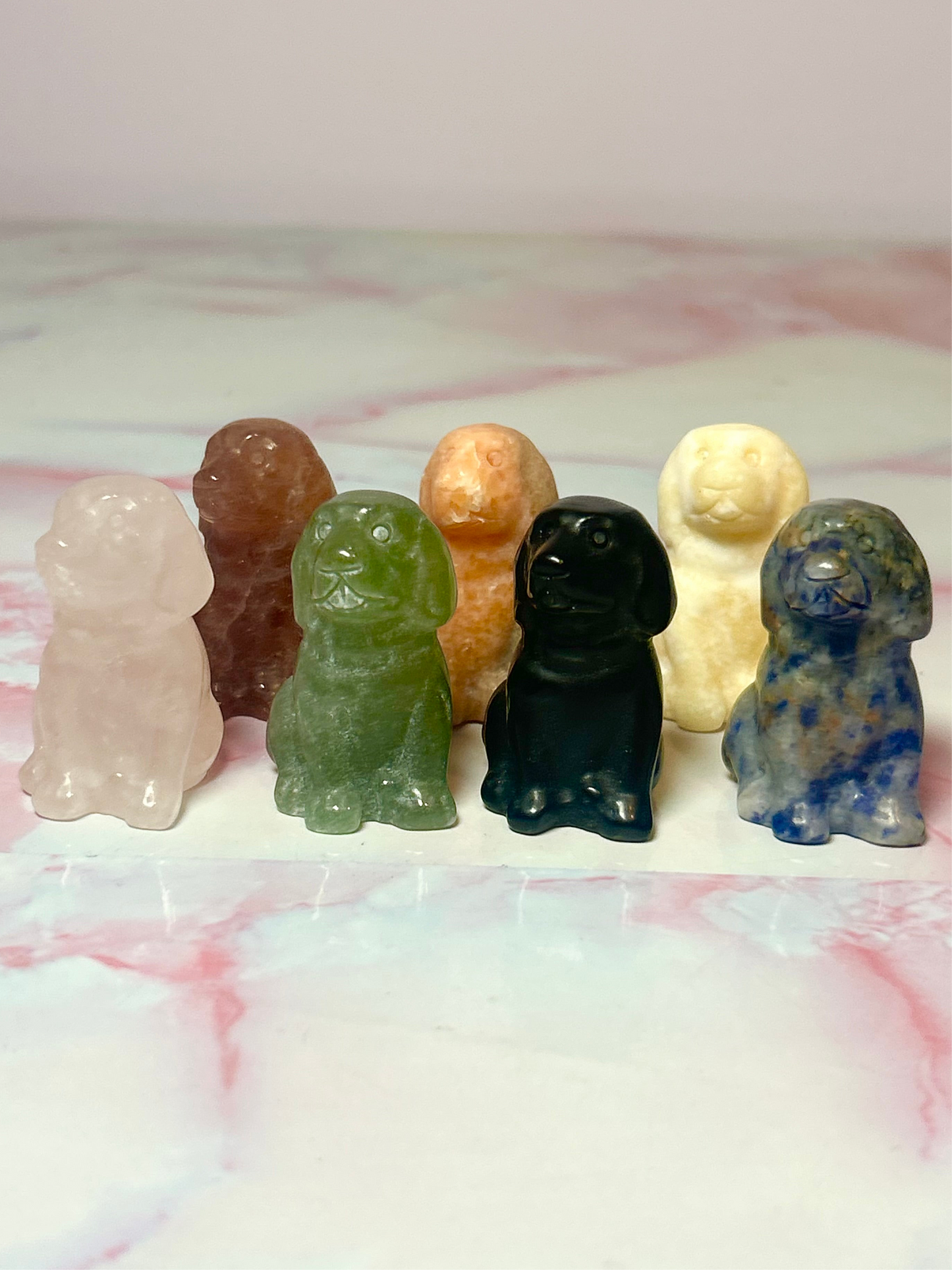Dog Carvings