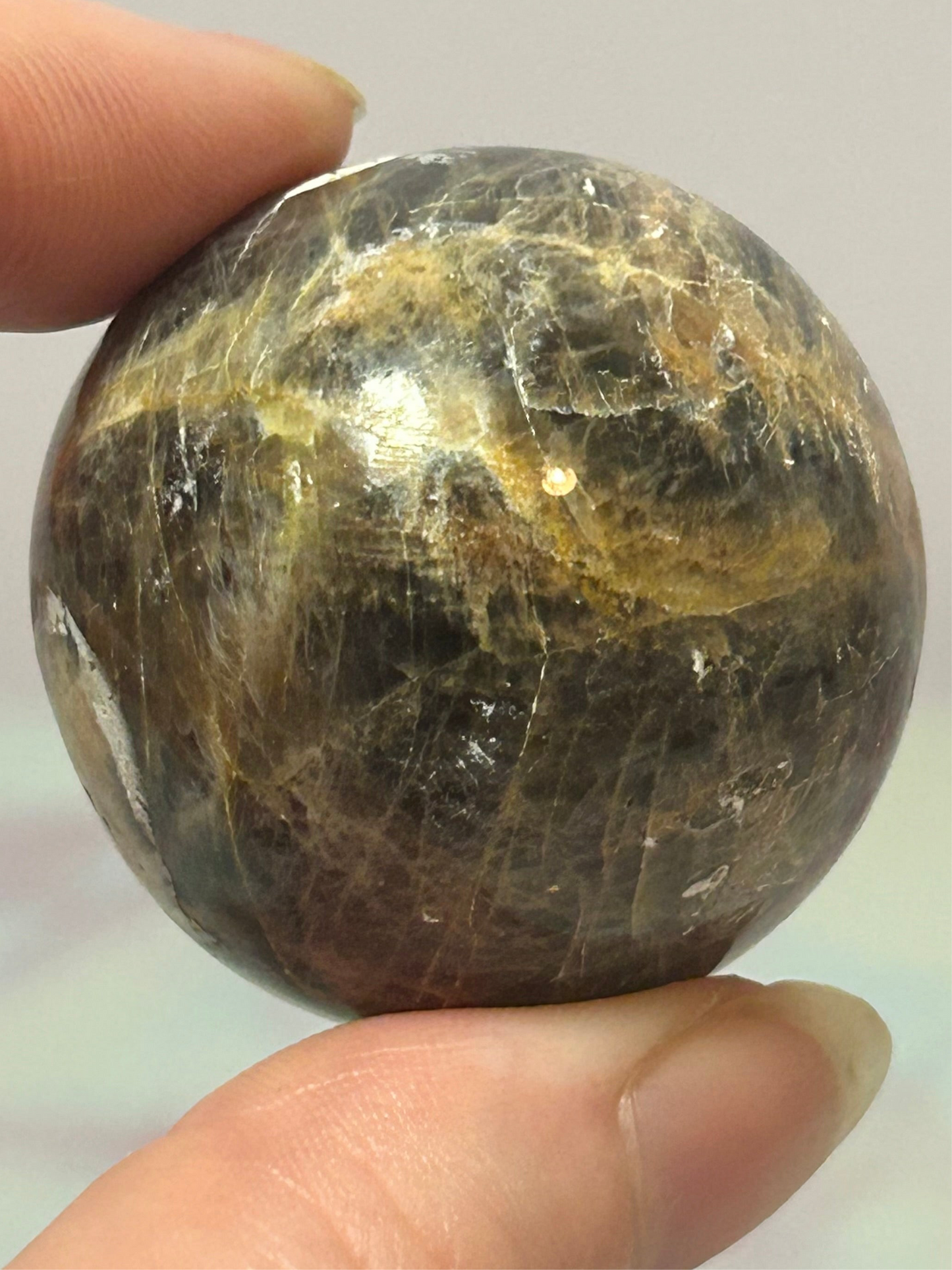 Black Moonstone Sphere B