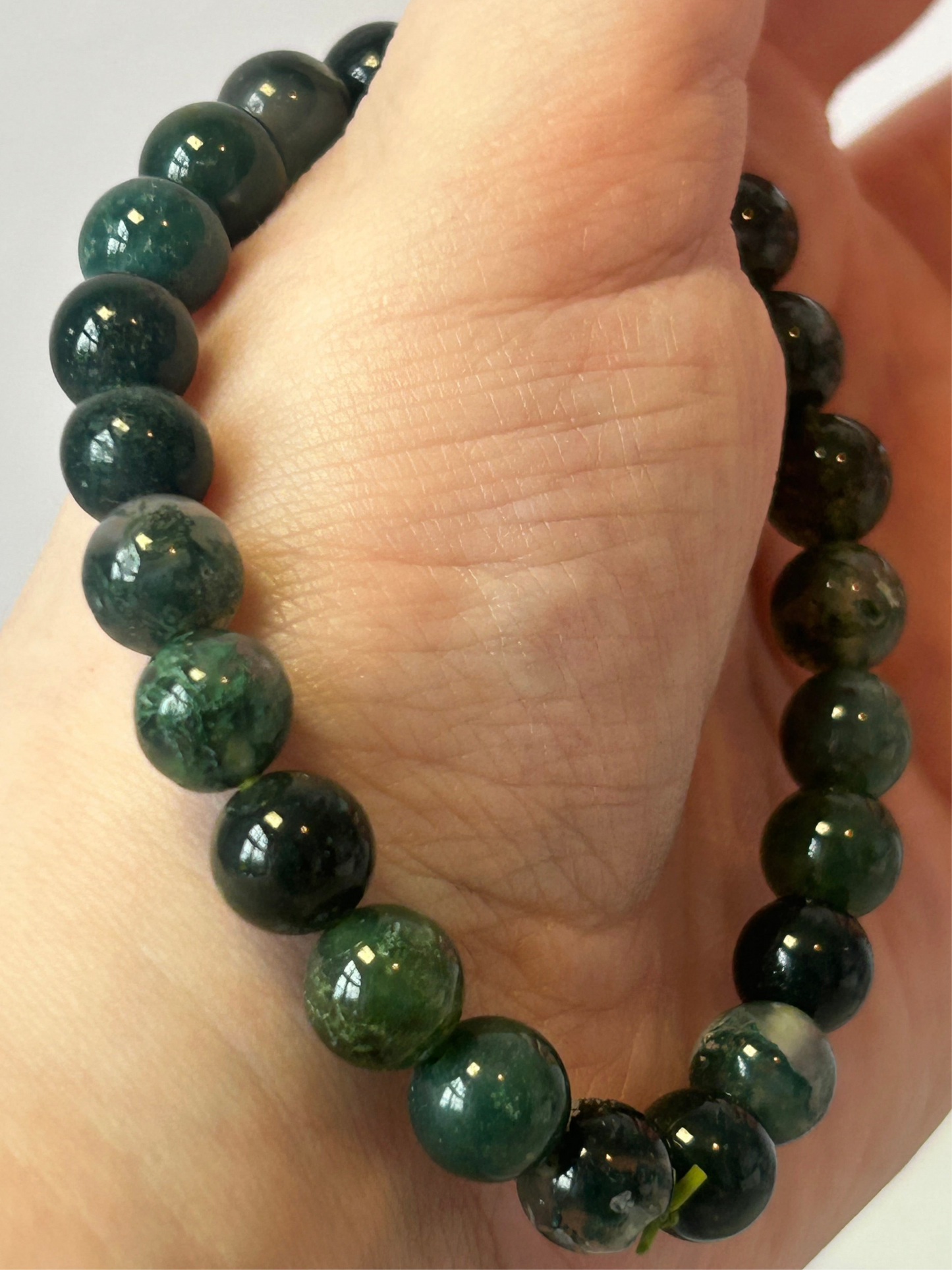 Moss Agate Bracelet