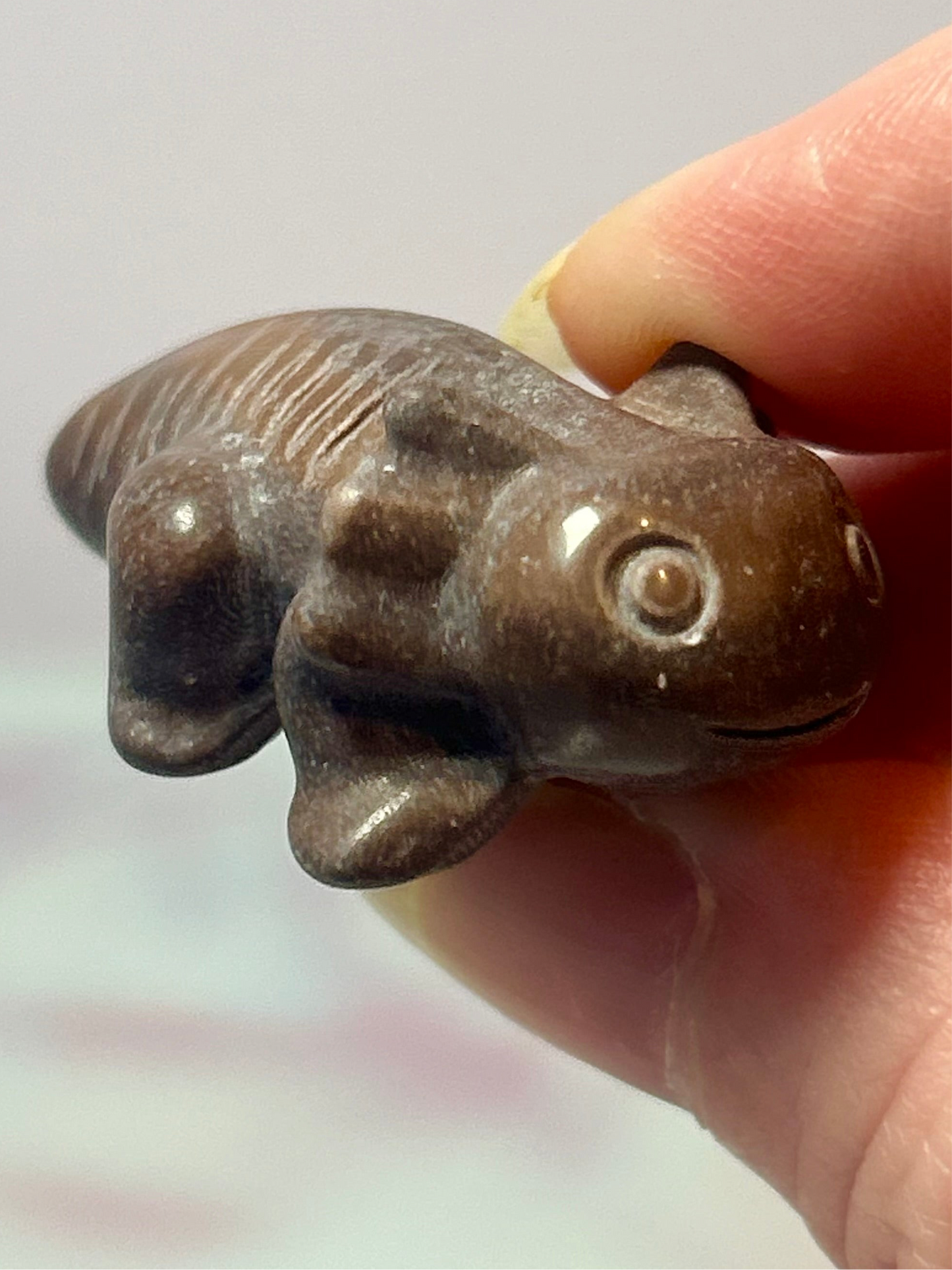 Axolotl Carvings