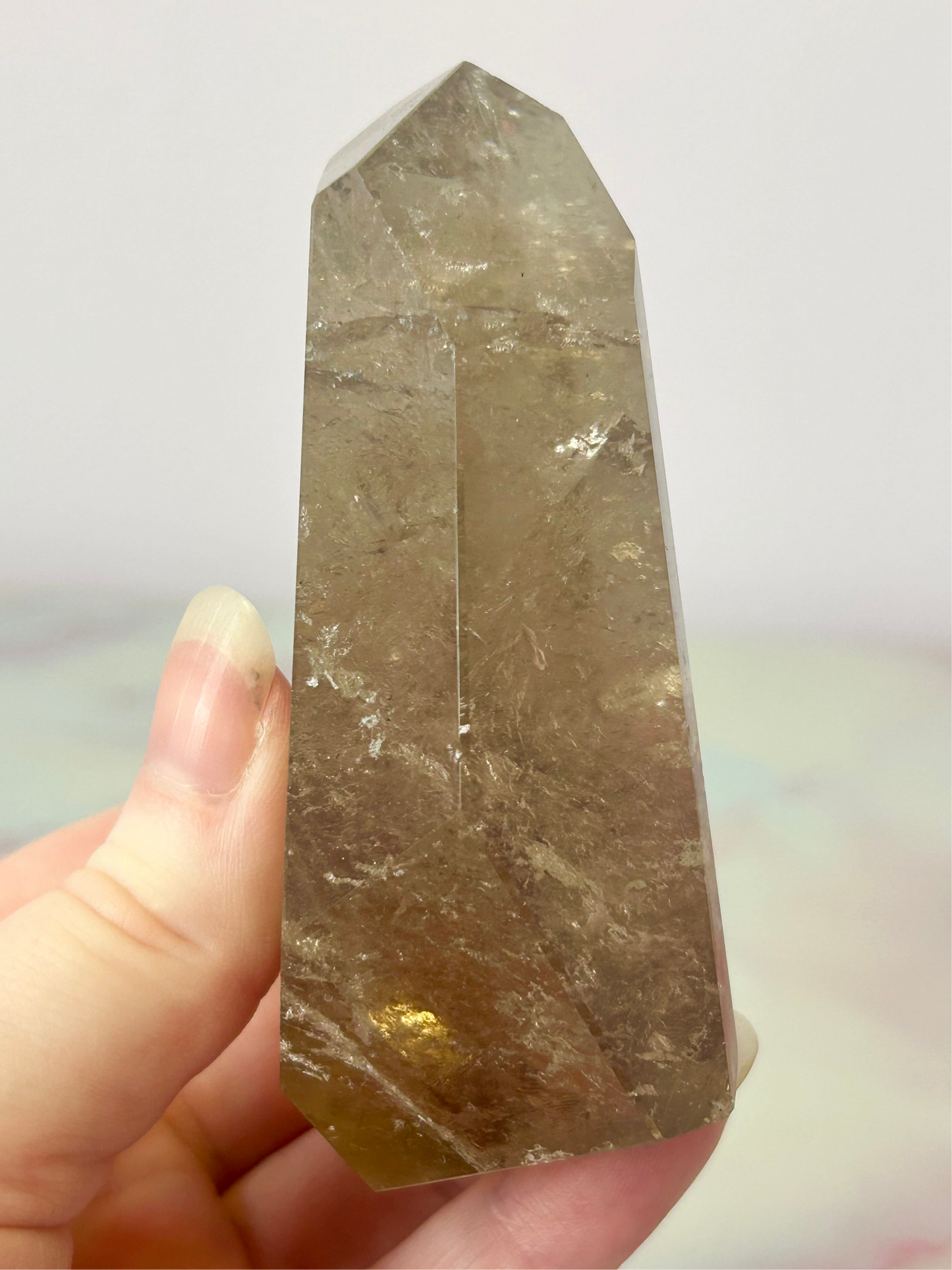 Smokey Quartz Freeform on Stand