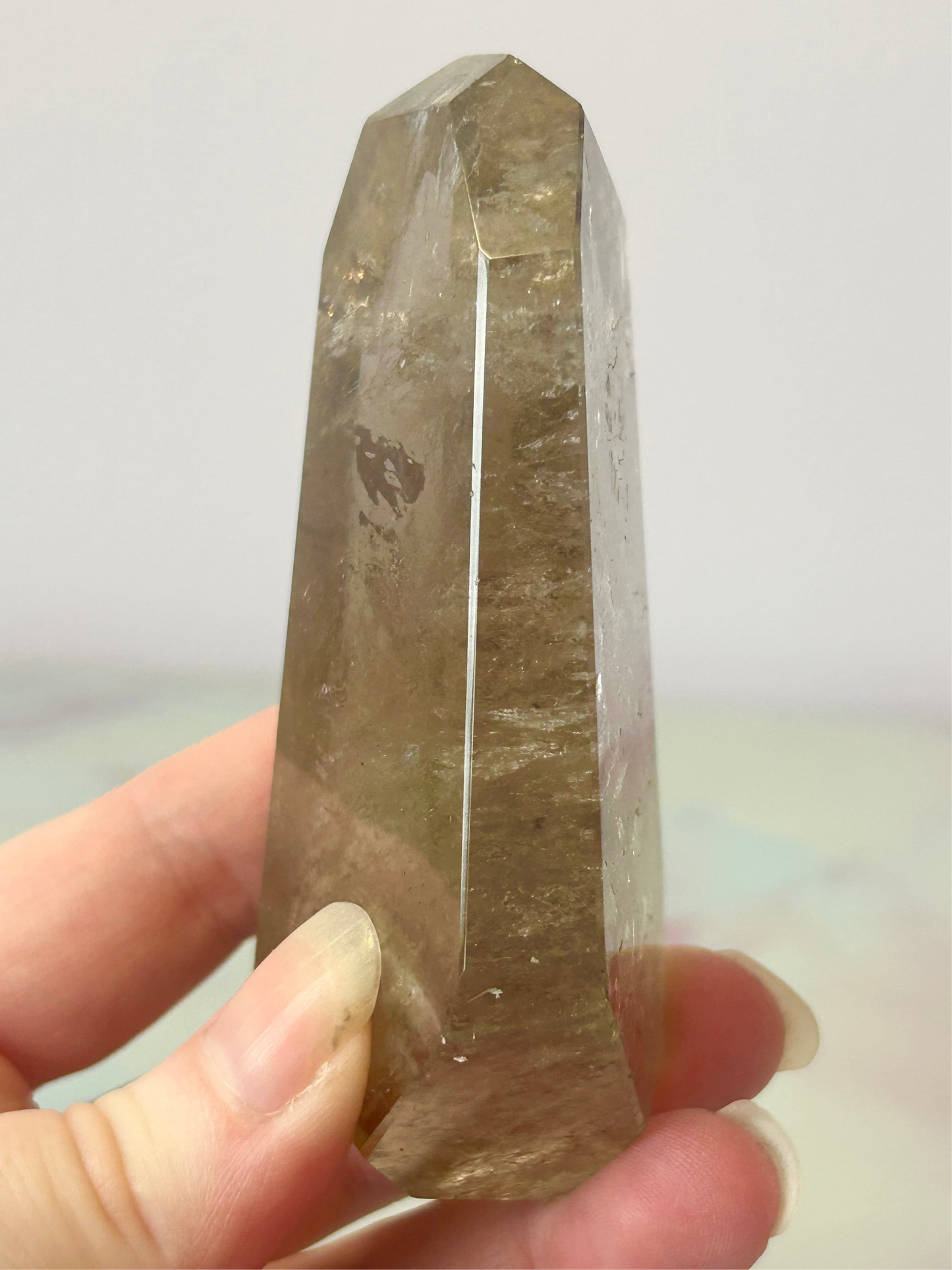 Smokey Quartz Freeform on Stand