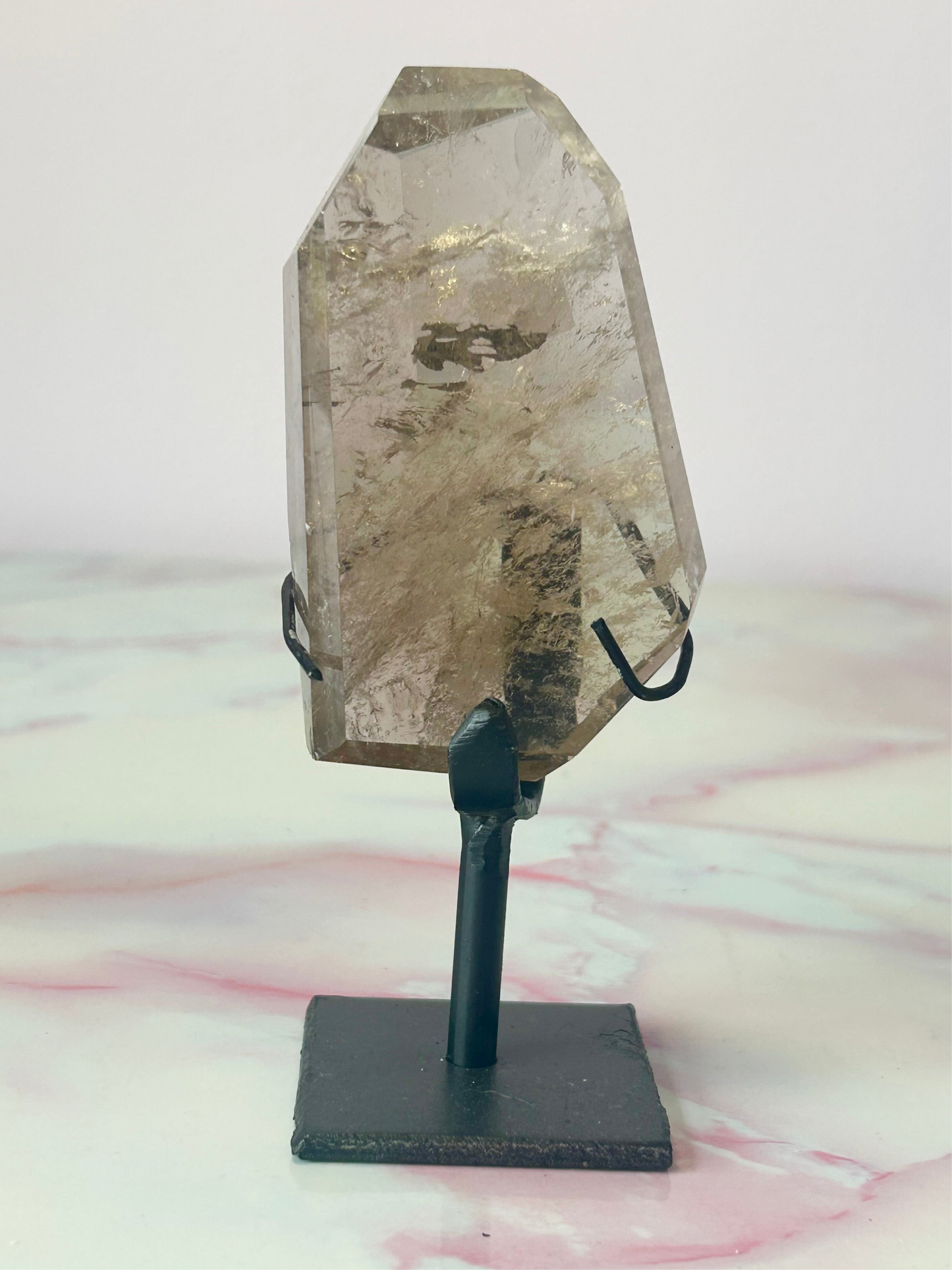 Smokey Quartz Freeform on Stand
