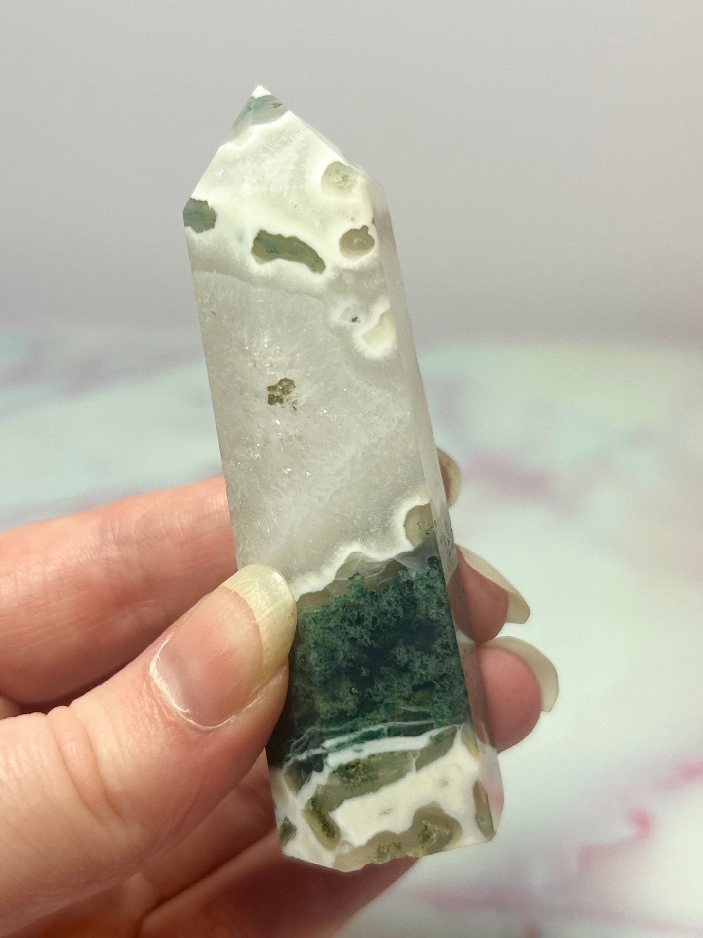Moss Agate Towers