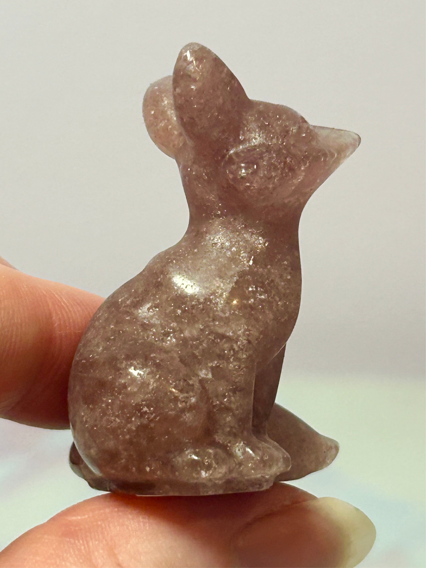 Strawberry Quartz Fox