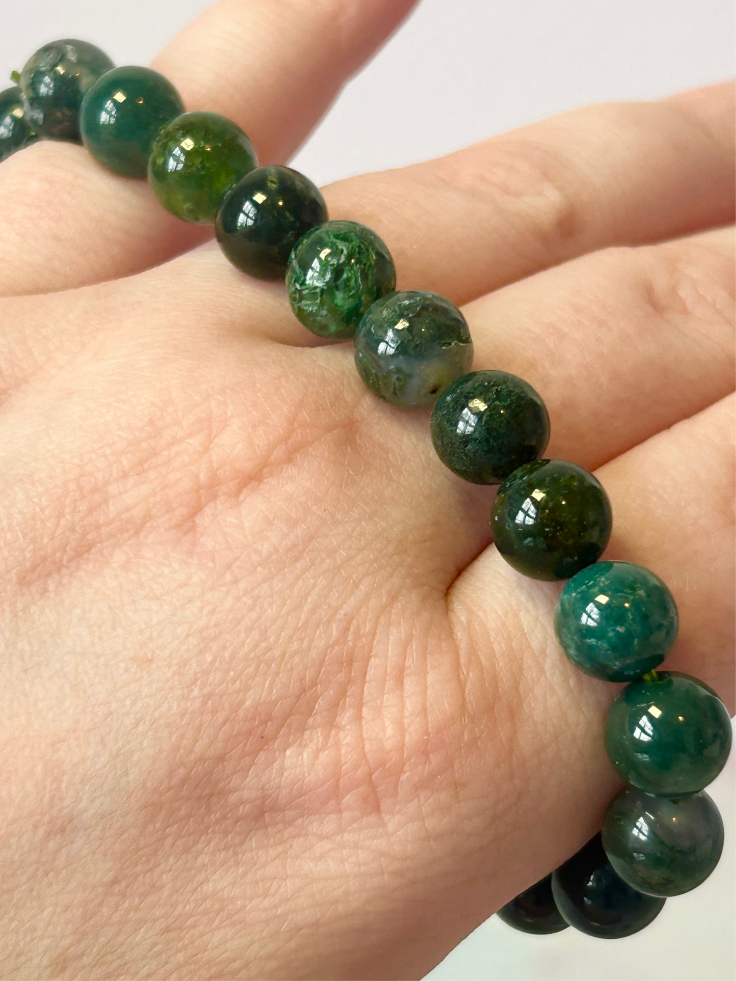 Moss Agate Bracelet