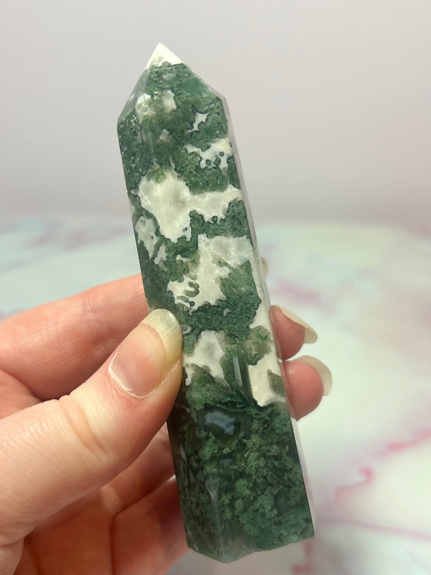 Moss Agate Towers