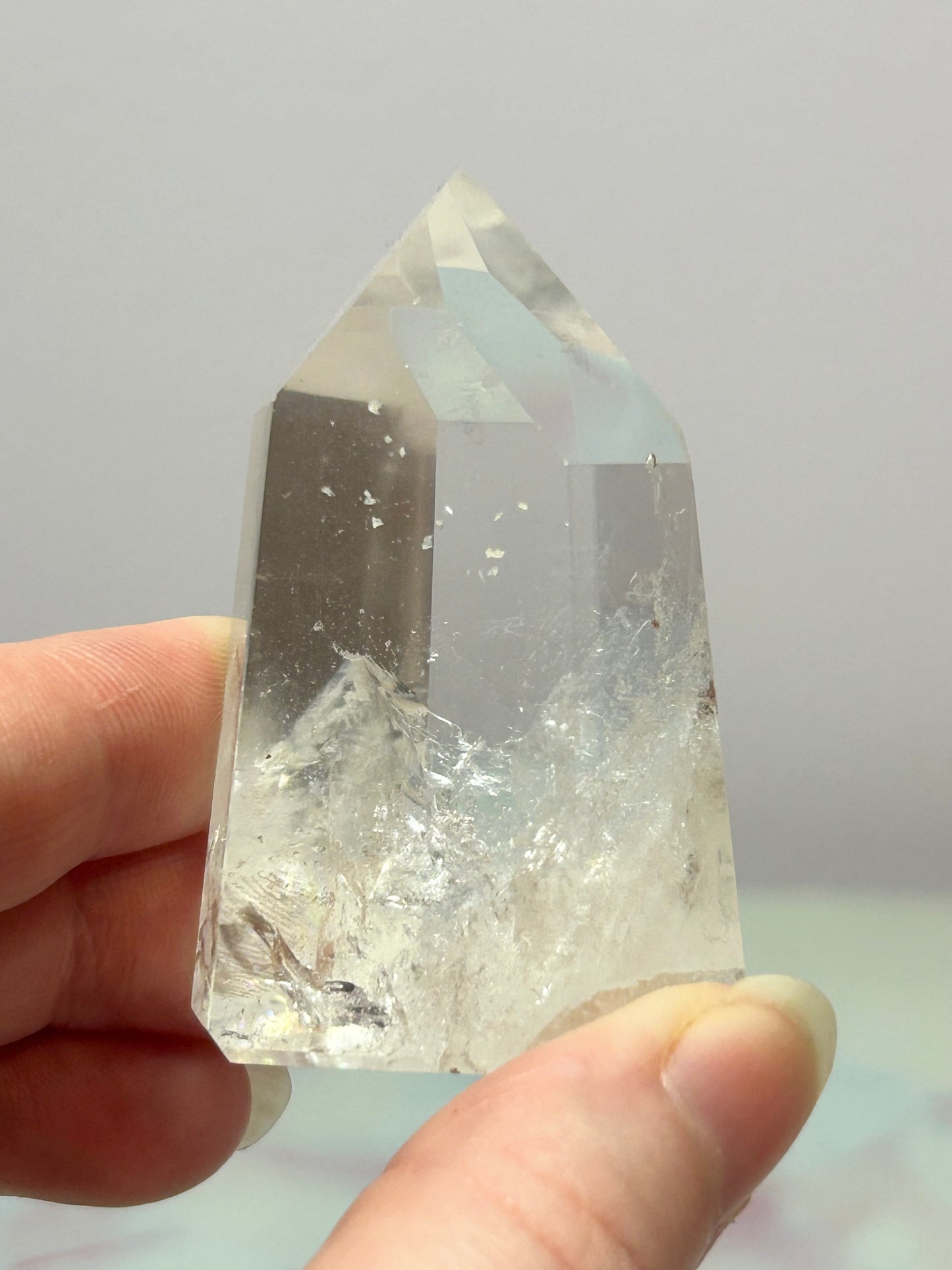 Clear Quartz Tower C