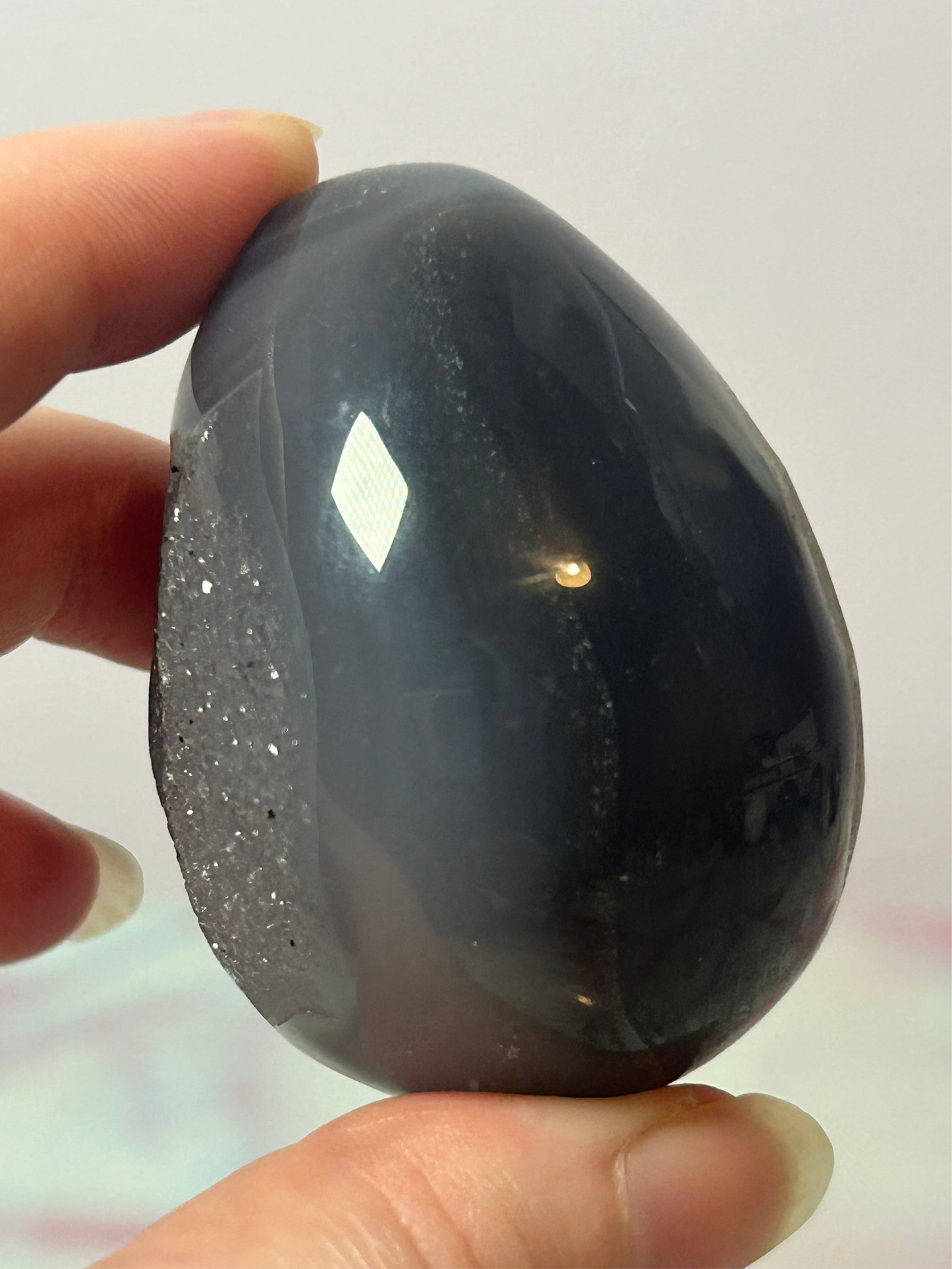 Druzy Agate Egg B