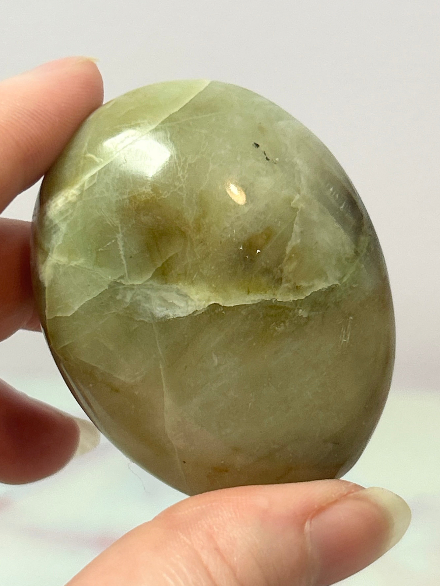 Green Moonstone Palmstone A