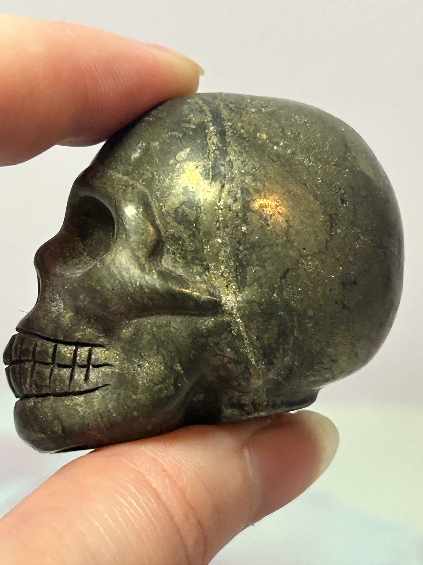 Pyrite Skulls