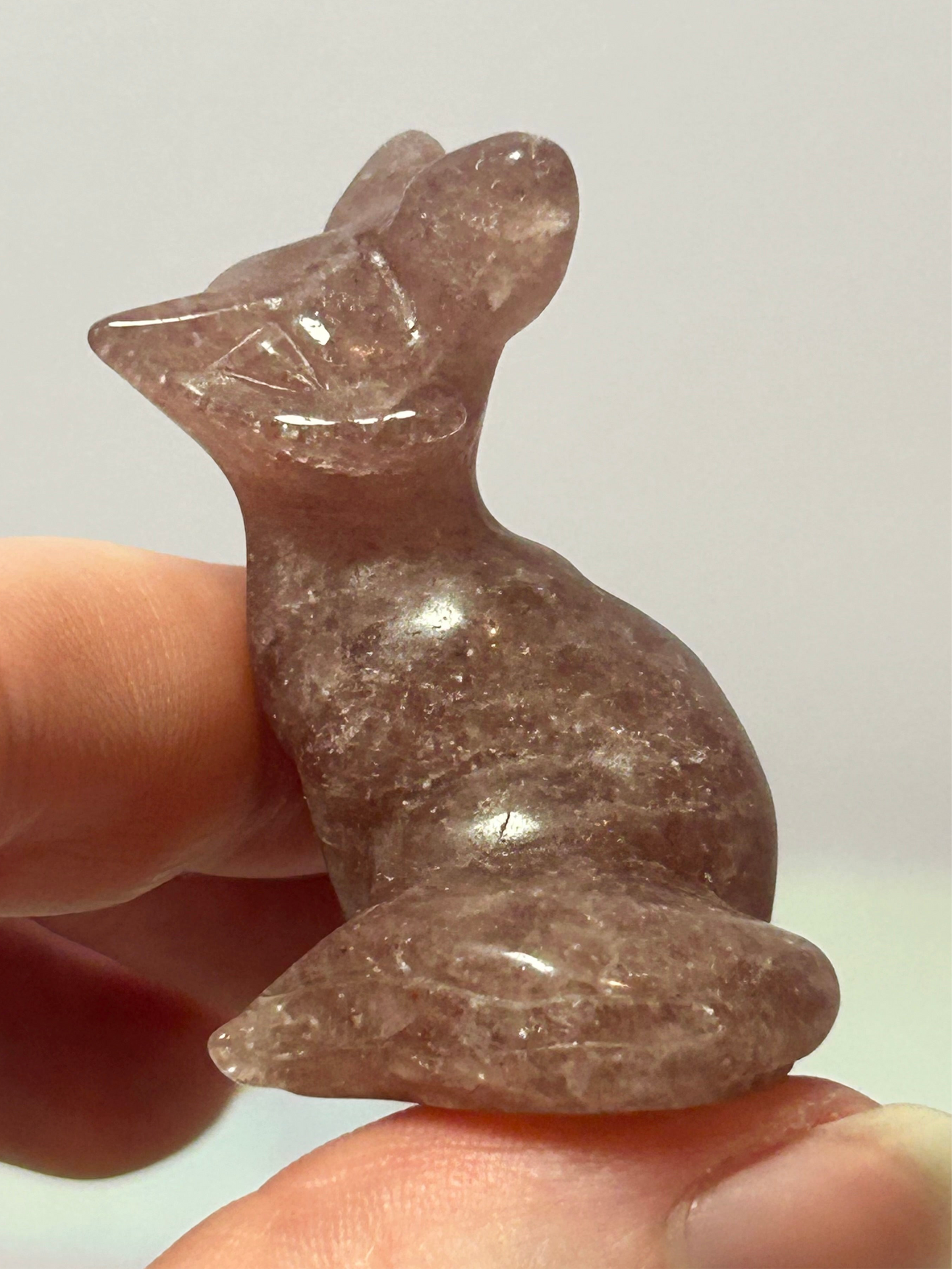 Strawberry Quartz Fox