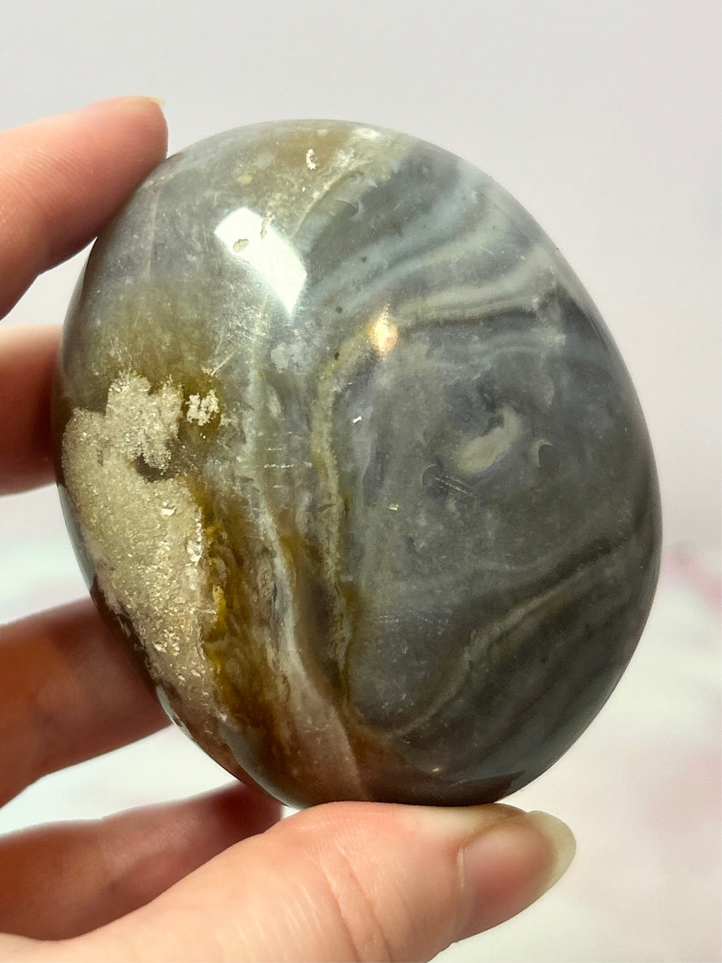 Ocean Jasper Palmstone