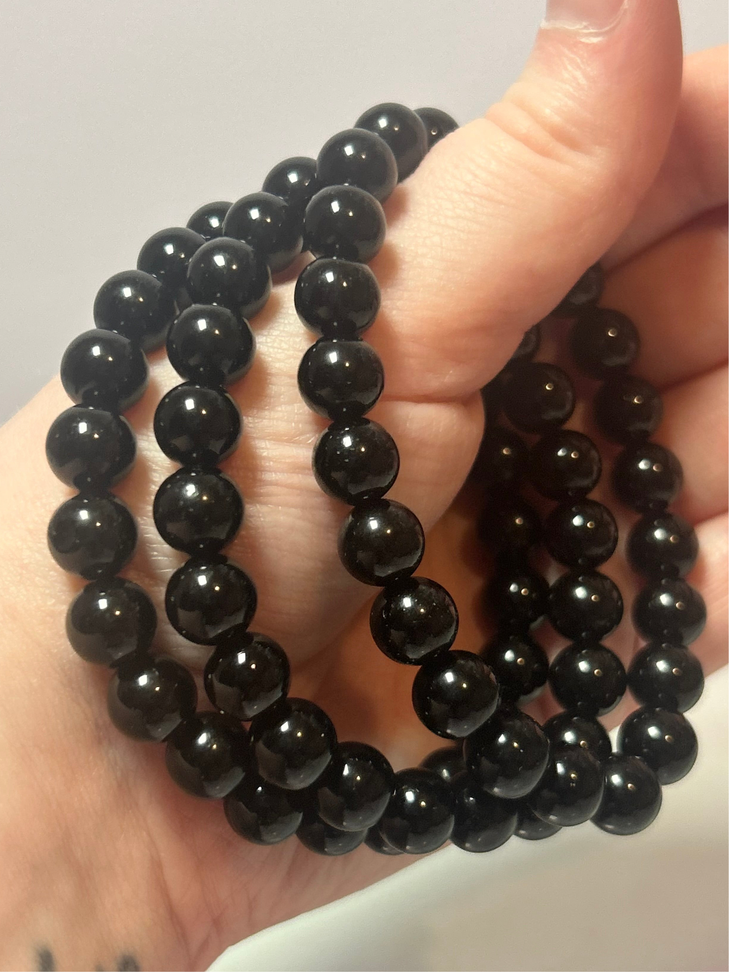 Black Obsidian Bracelet 8mm