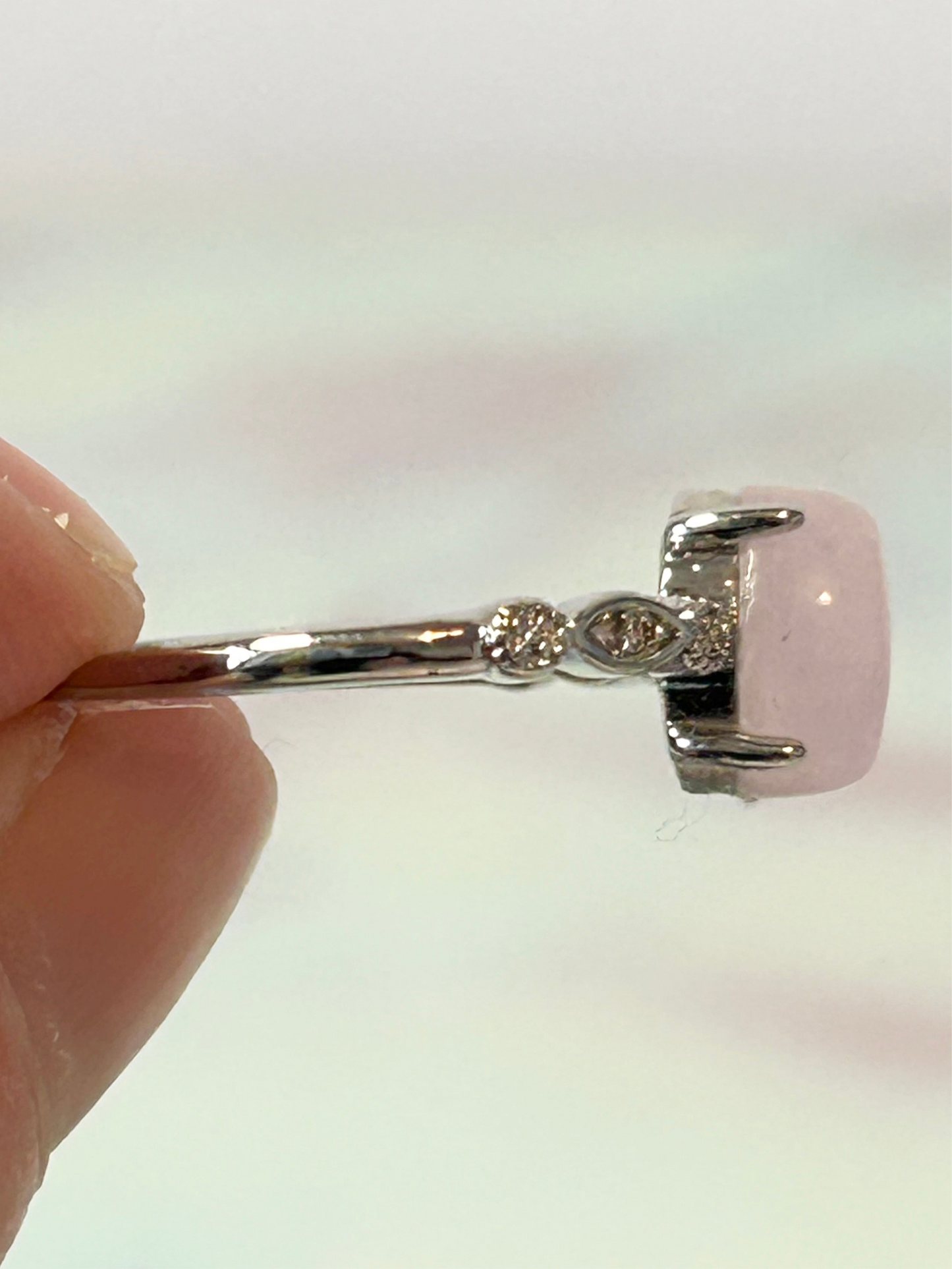 Kunzite Adjustable Ring