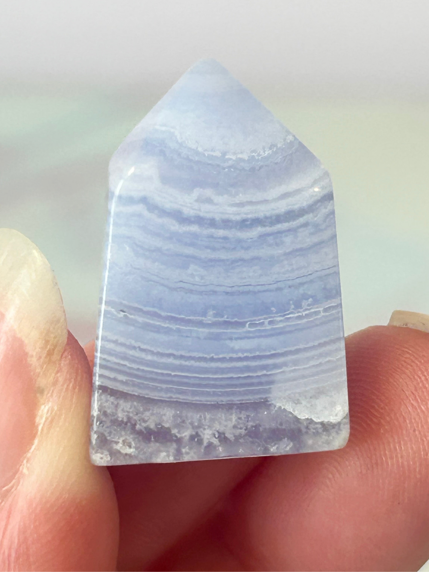 Blue Lace Agate Towers