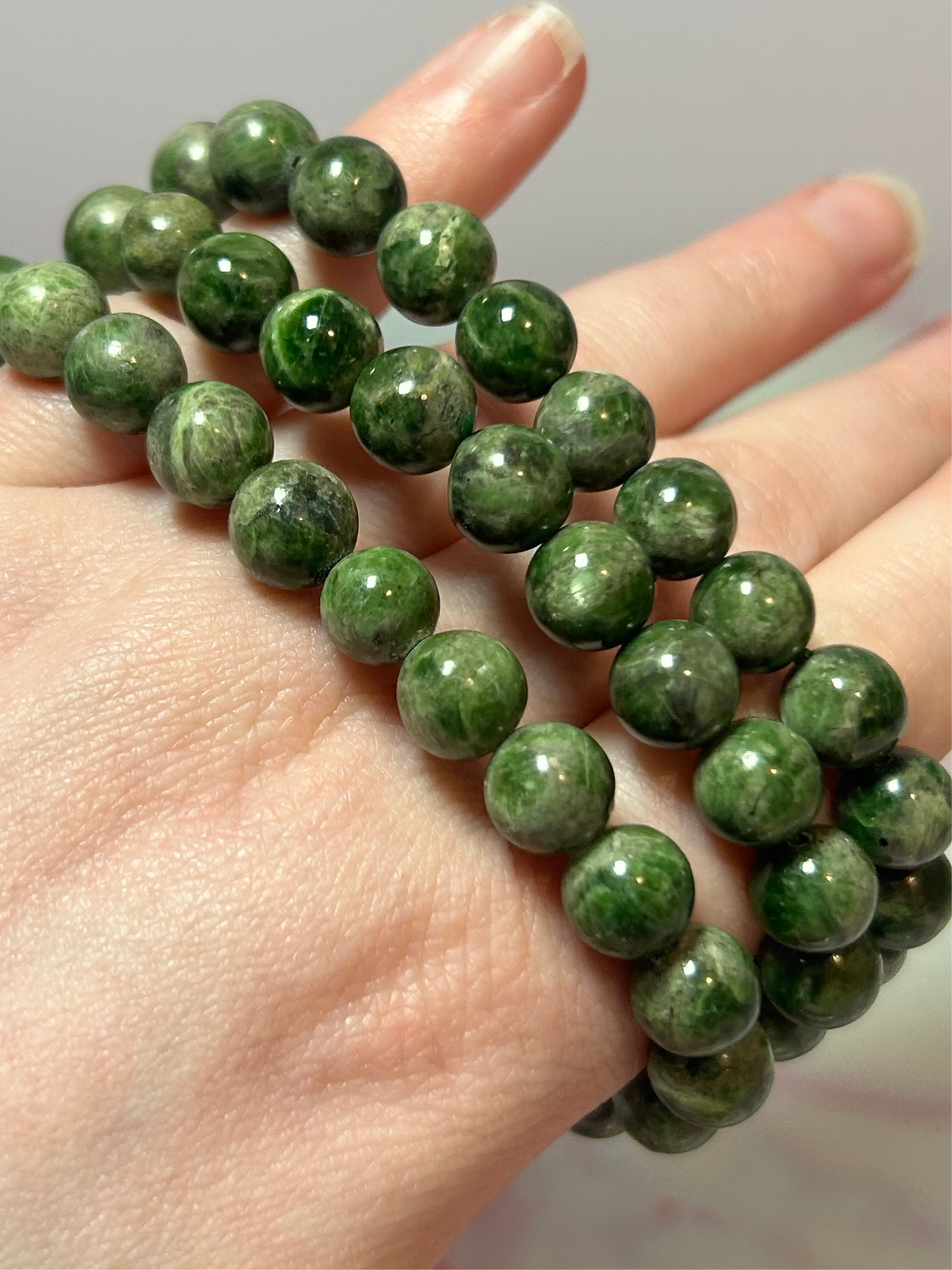 Diopside Bracelet 8mm