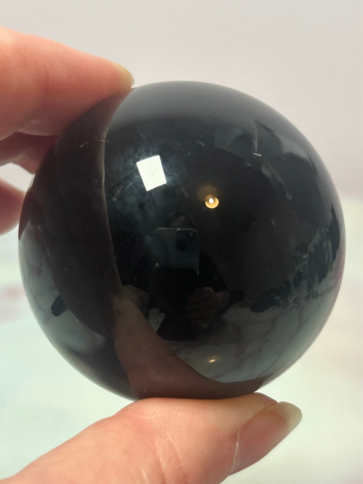 Black Obsidian Spheres - Large