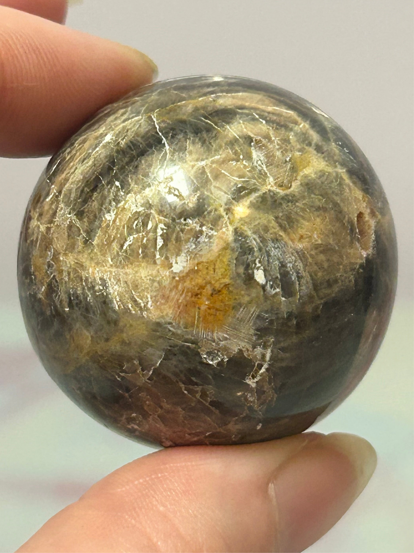 Black Moonstone Sphere B