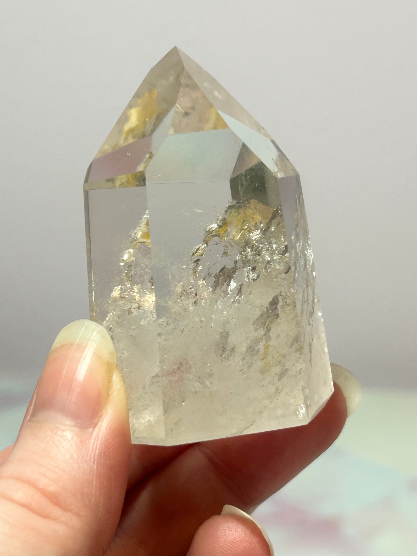 Clear Quartz Tower D