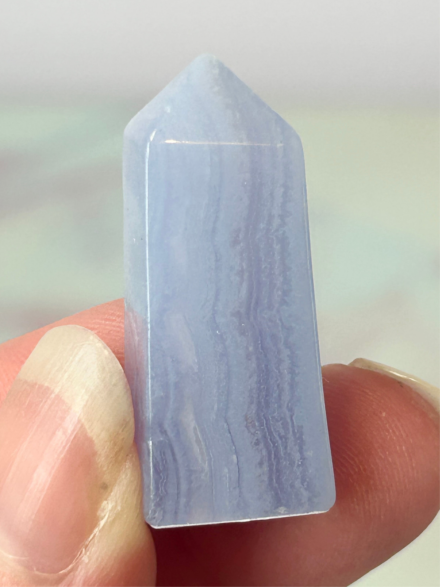 Blue Lace Agate Towers