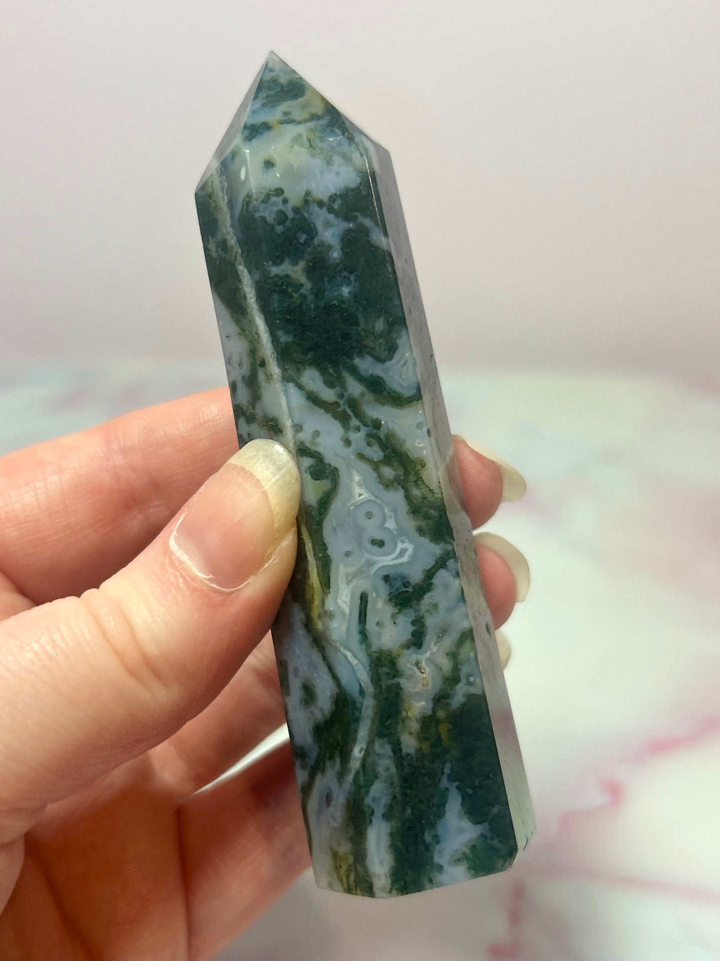 Moss Agate Towers