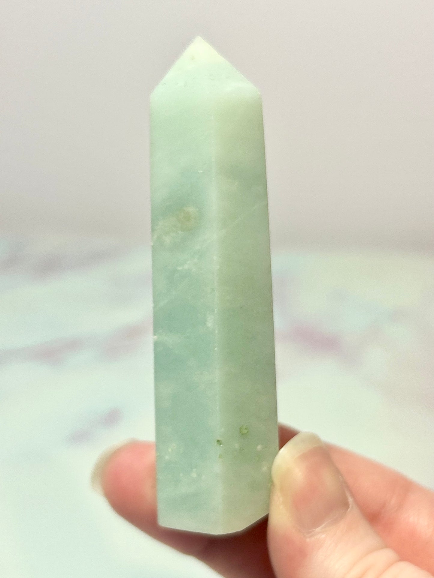 Sky Blue Quartz Tower