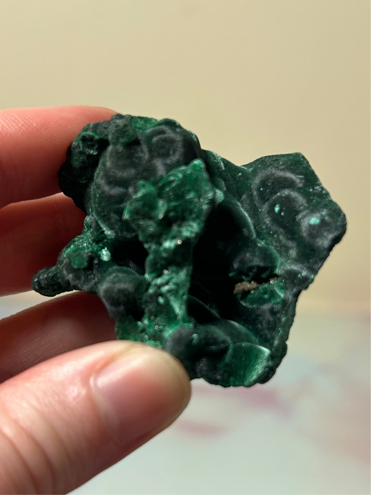 Velvet Malachite Specimen
