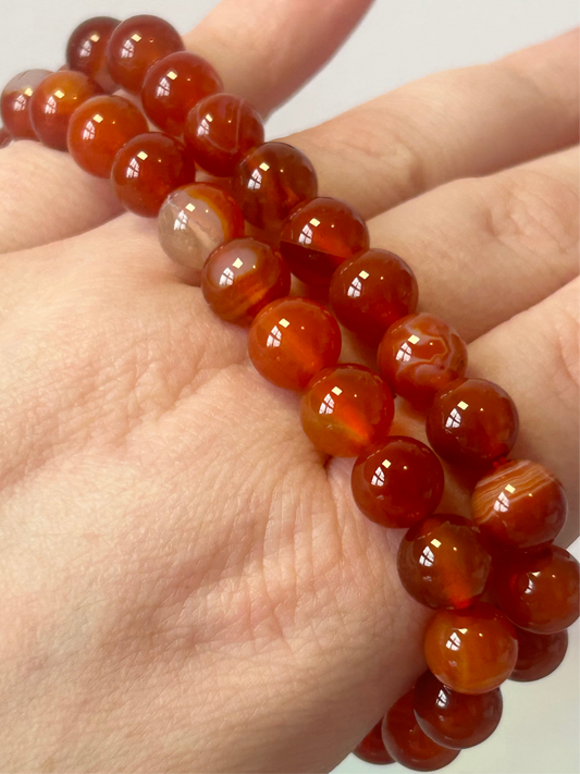 Carnelian Bracelet 8mm