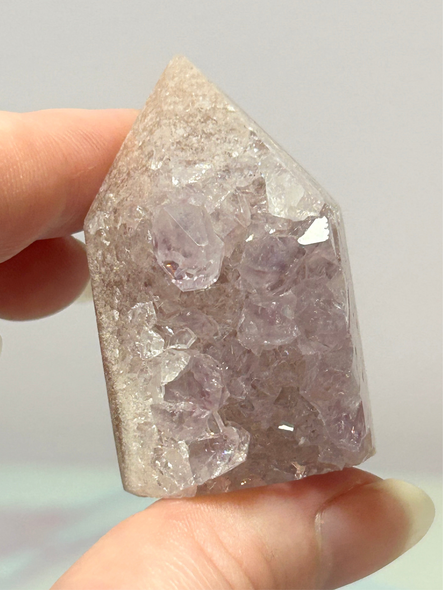 Pink Amethyst Small Tower E