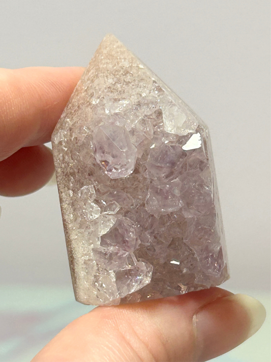 Pink Amethyst Small Tower E