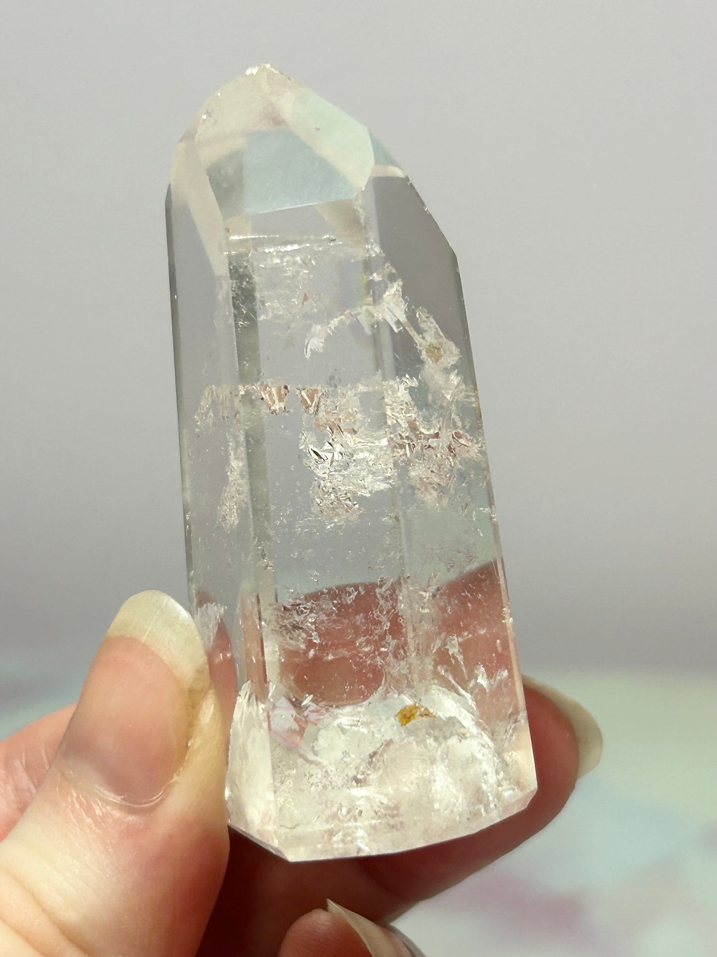 Clear Quartz Tower A
