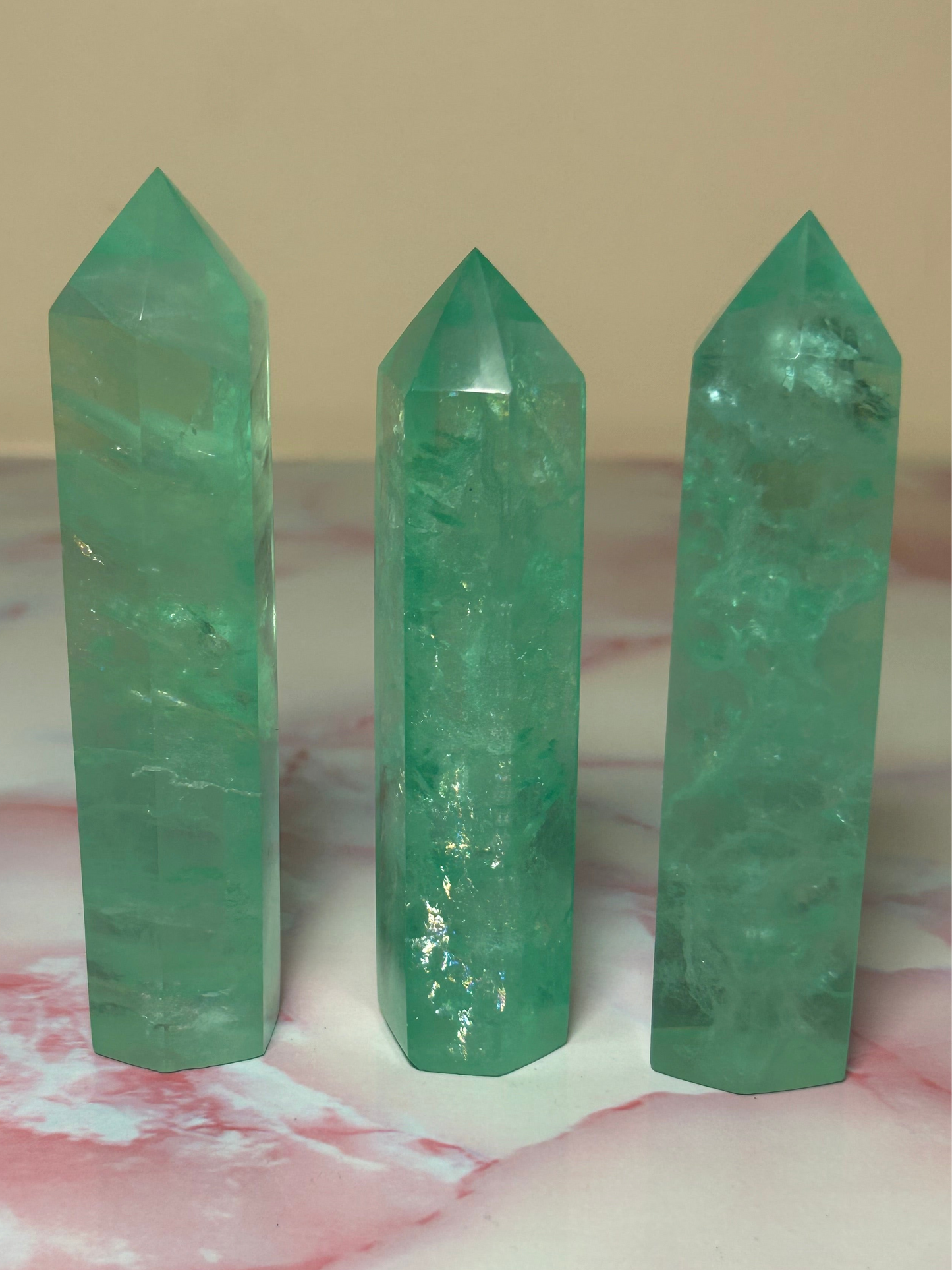 Green Fluorite Towers