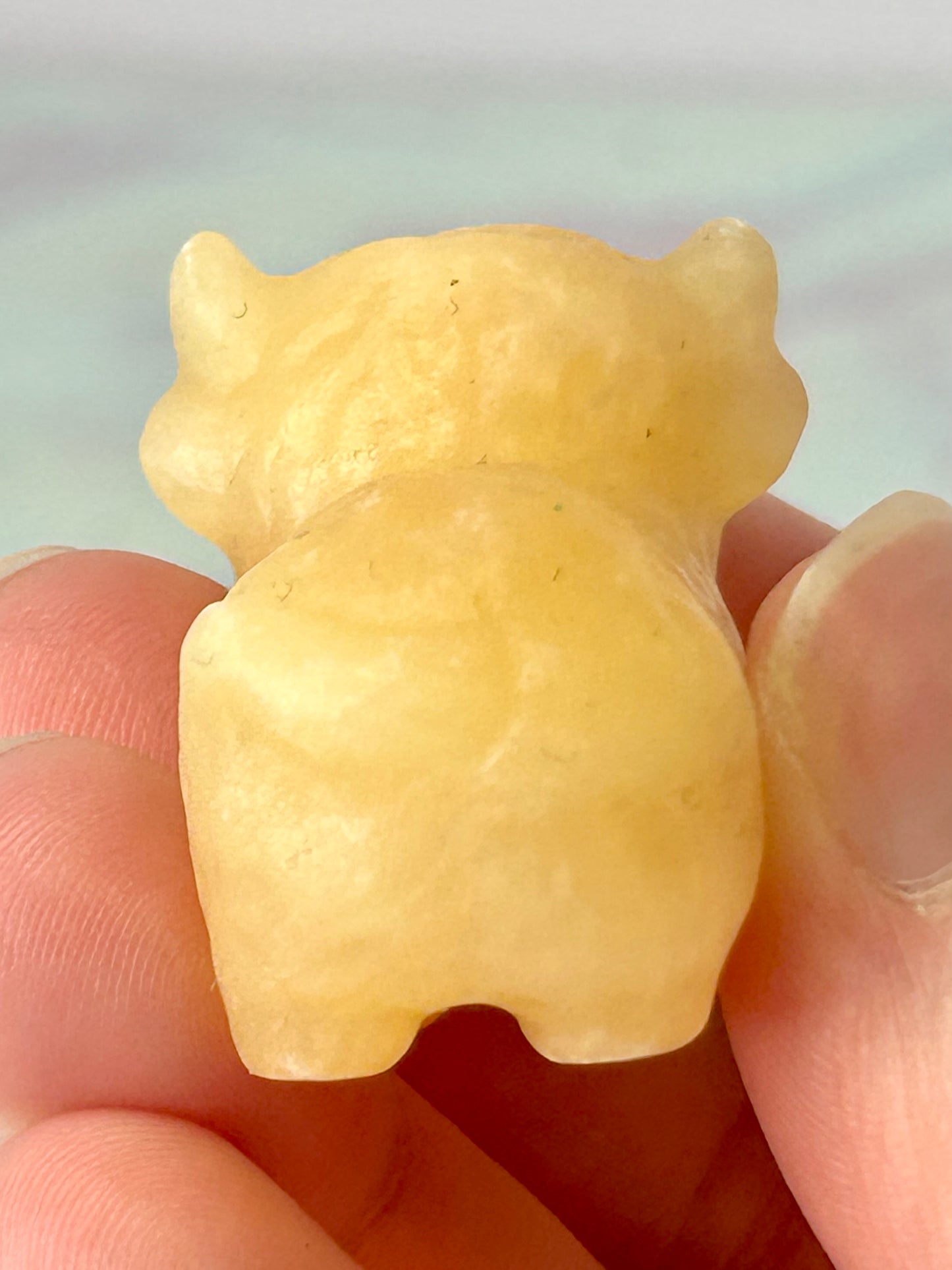 Yellow Calcite Highland Cow