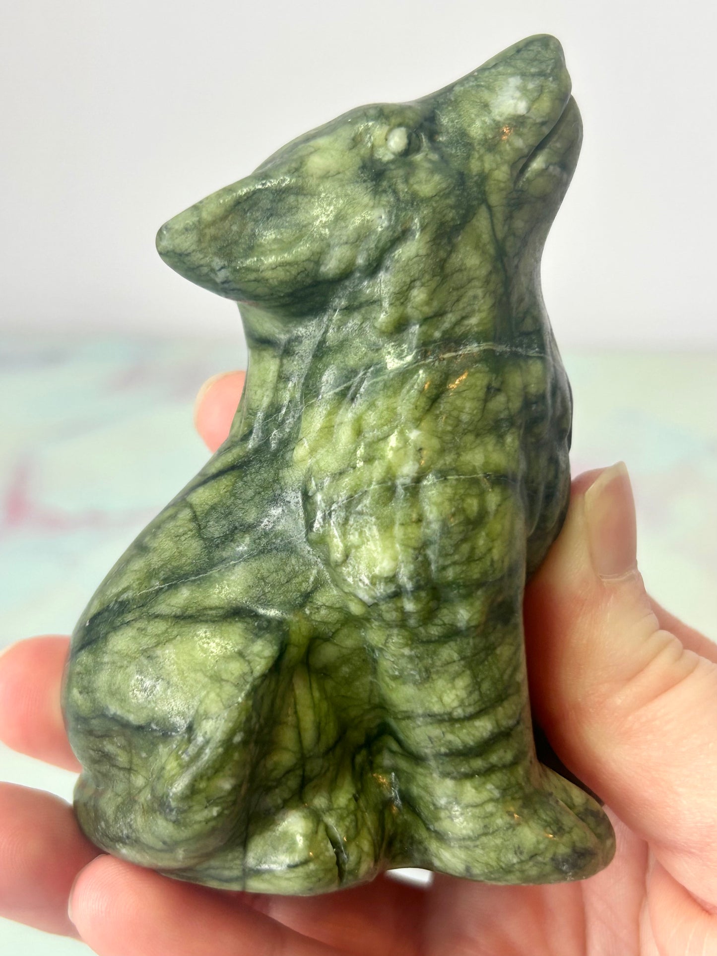 Green Jade Wolf