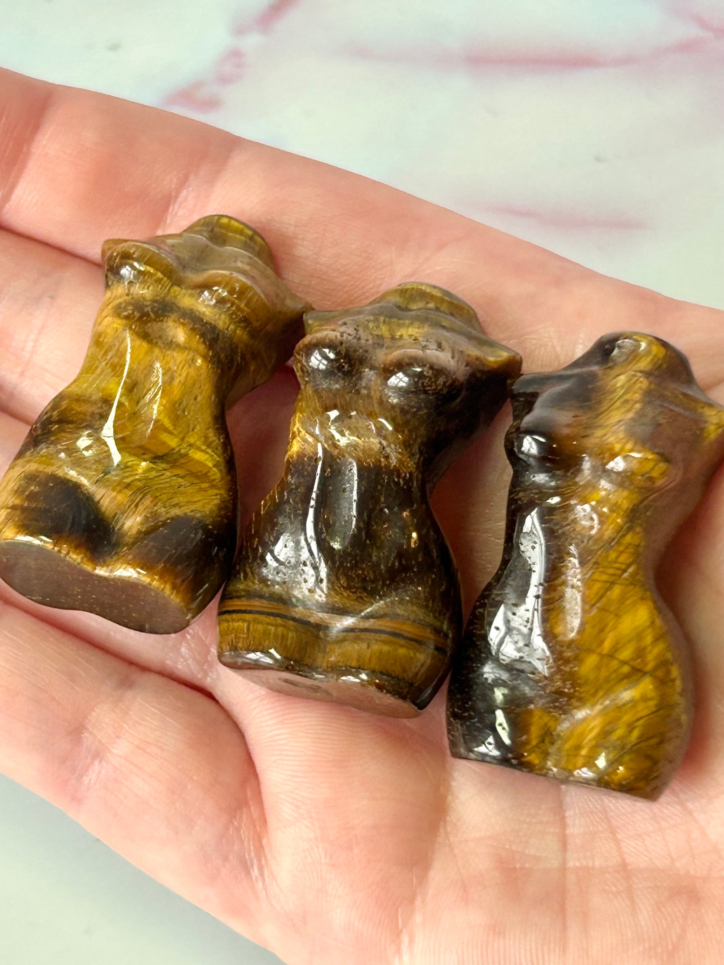 Tigers Eye Goddess