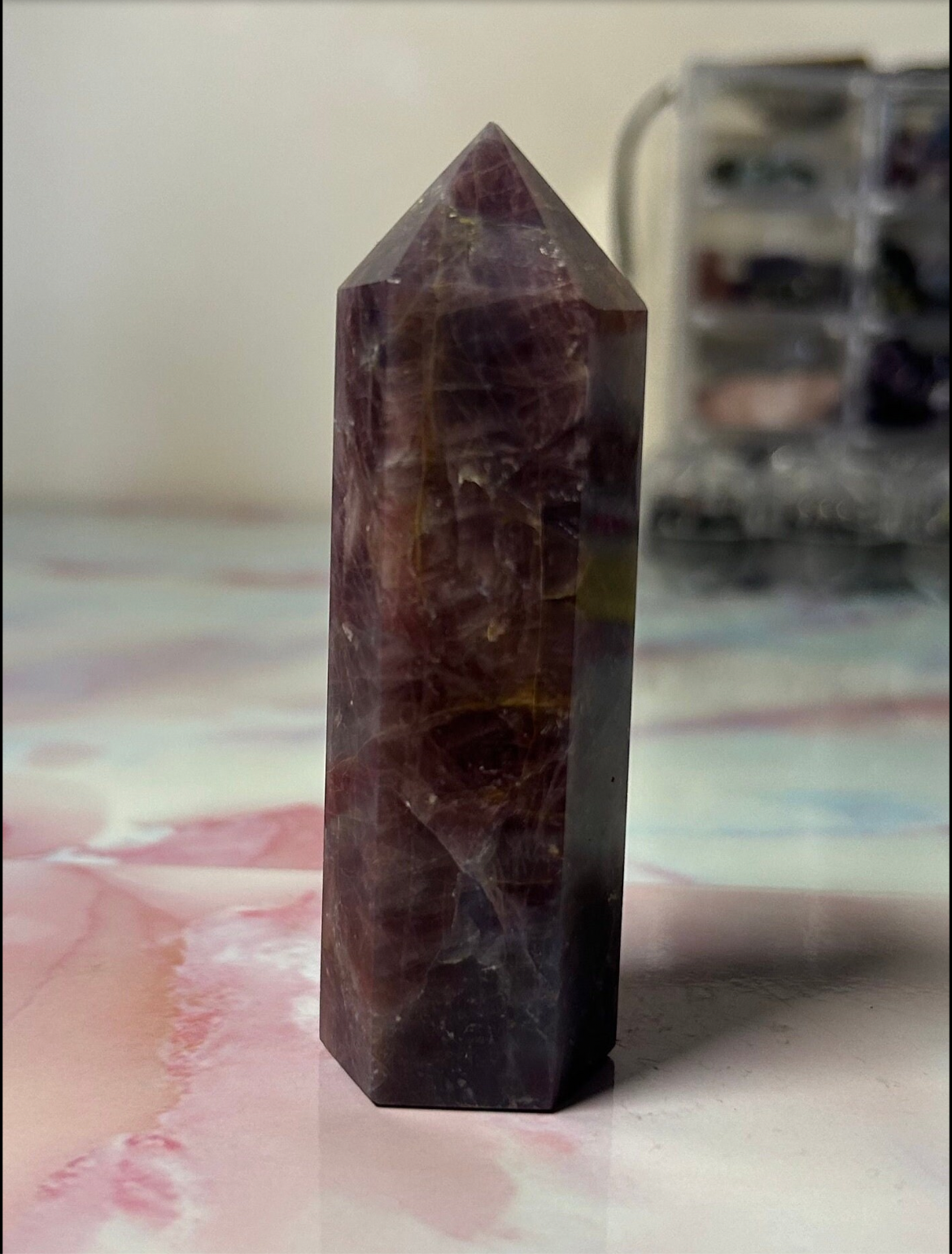 Lavender Rose Quartz Towers