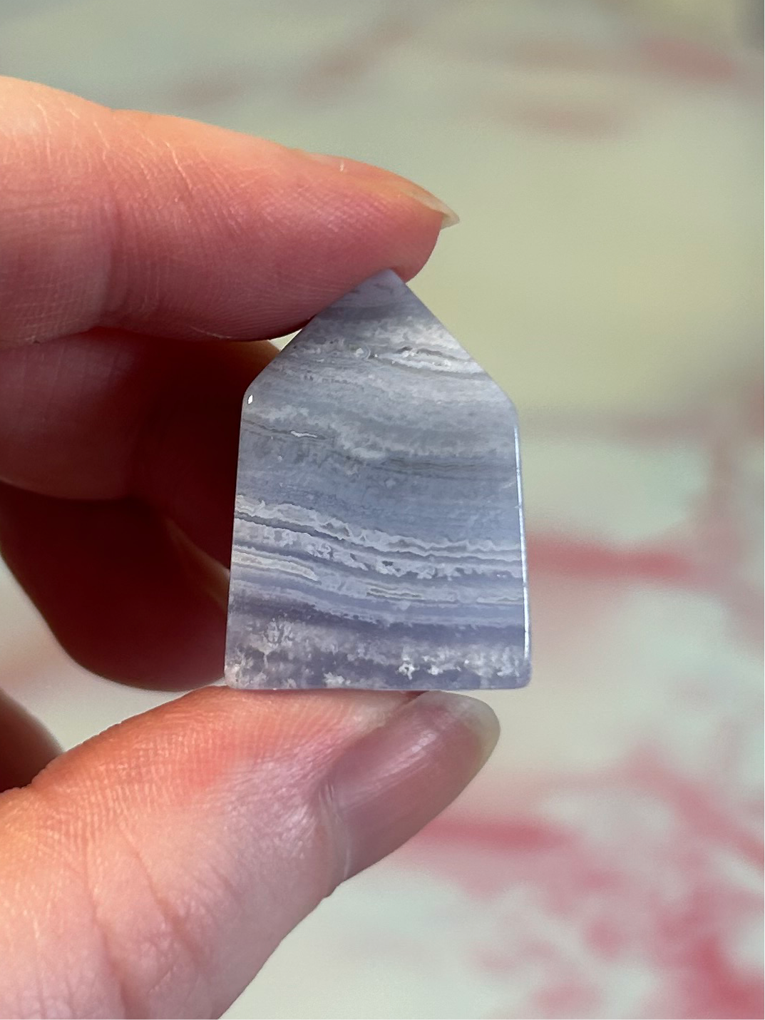 Blue Lace Agate Towers